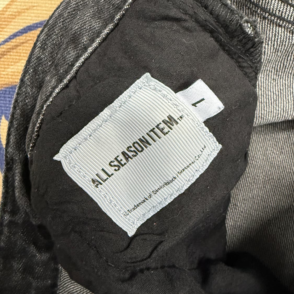 (1)디미트리 블랙 Dimitriblack 흑청 카고데님팬츠 상품이미지3