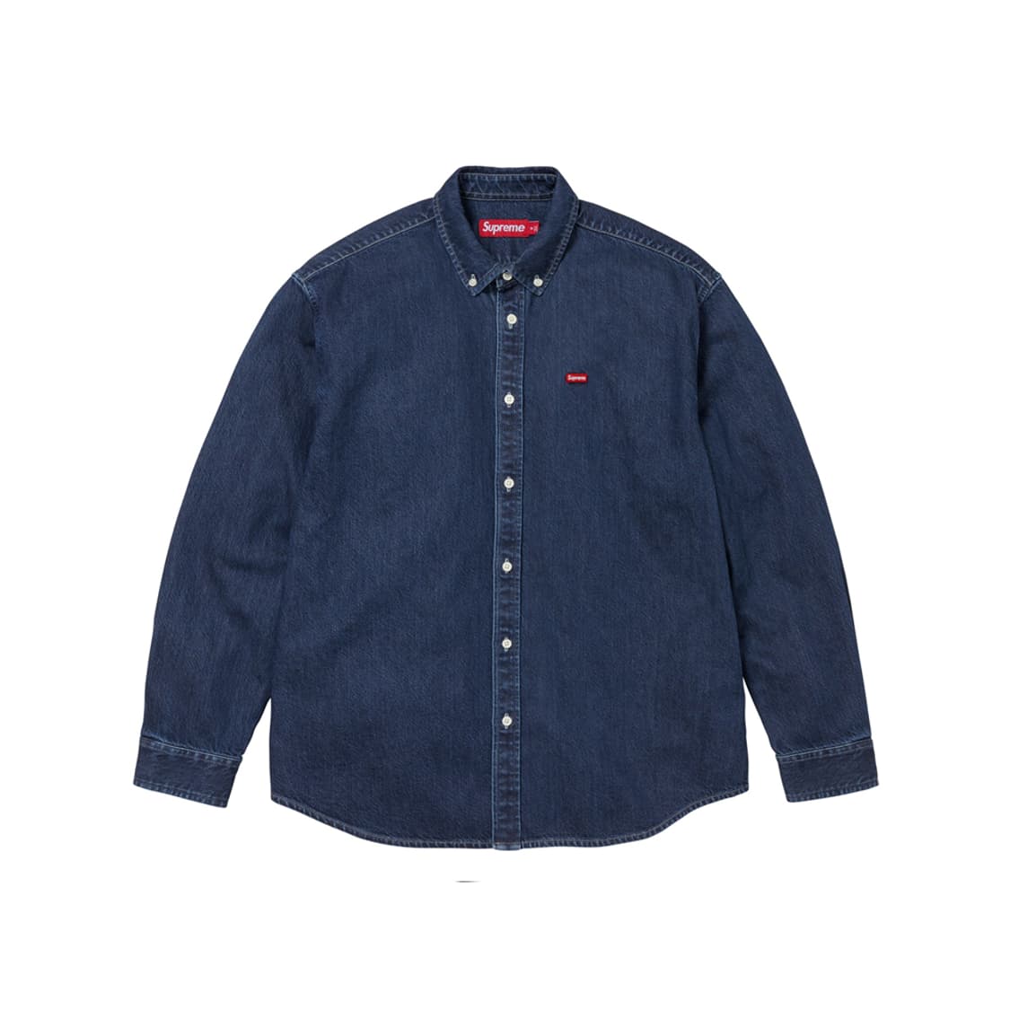 [L,XL] 슈프림 스몰 박스 데님 셔츠 인디고 - 25FW 상품이미지1