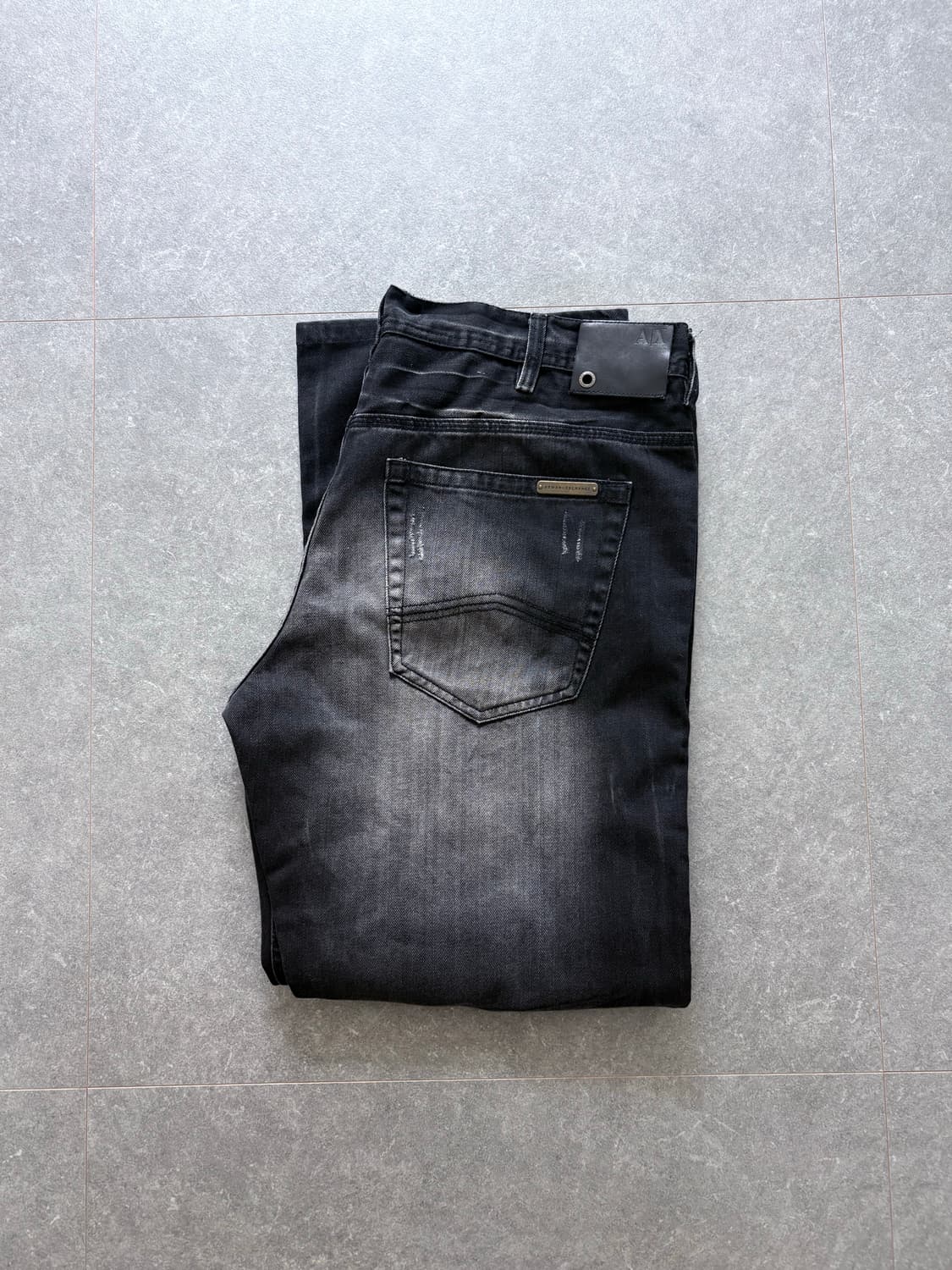 (38) 아르마니 익스체인지 00s 데님 팬츠 상품이미지4