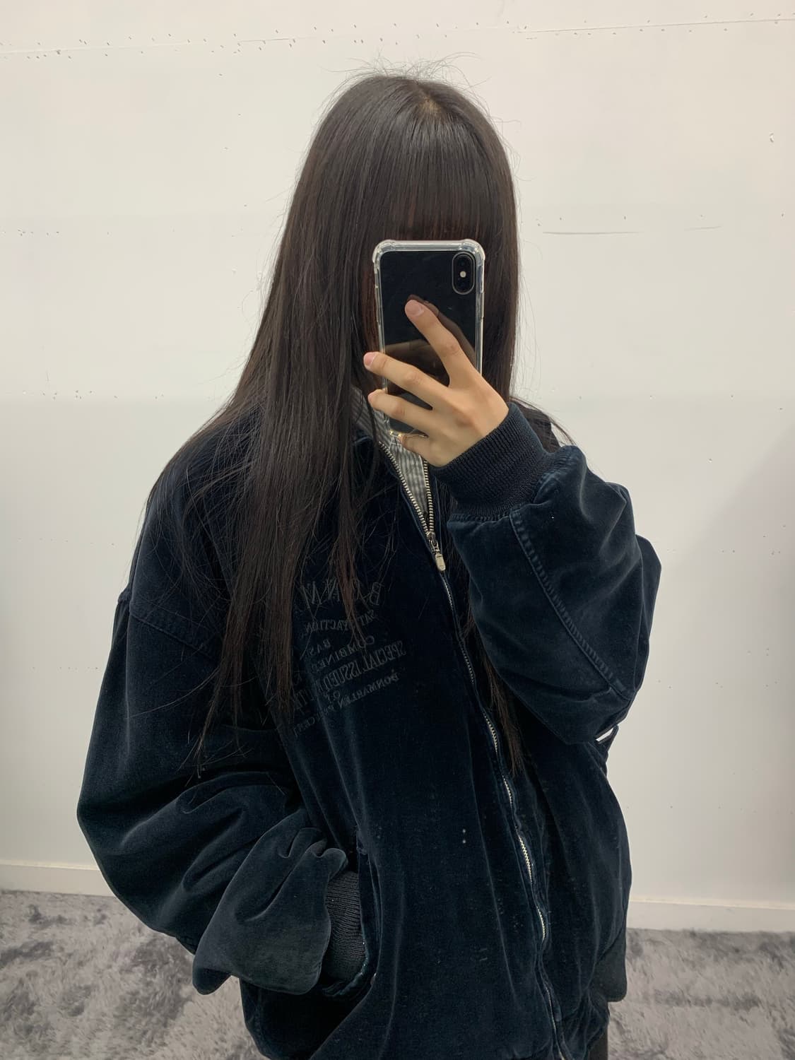 Bonmarlen 스웨이드 봄버 상품이미지2