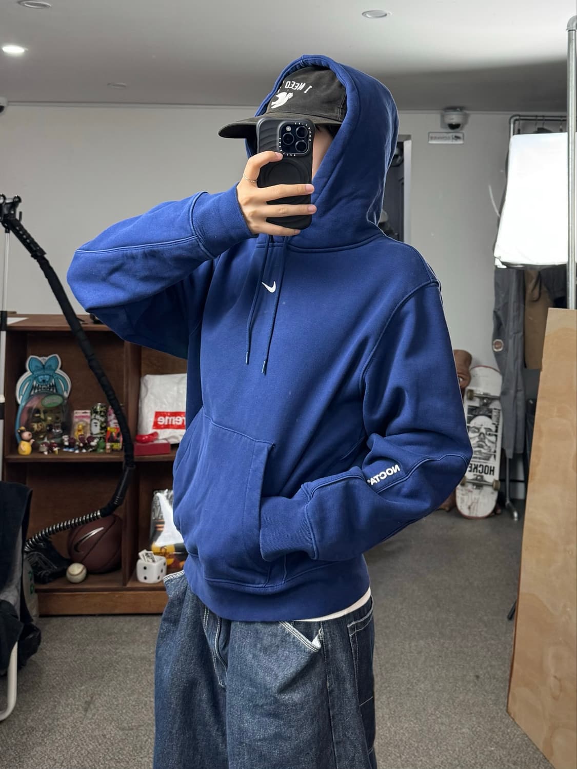 나이키 x 드레이크 녹타 카디널 스탁 에센셜 후드 상품이미지6