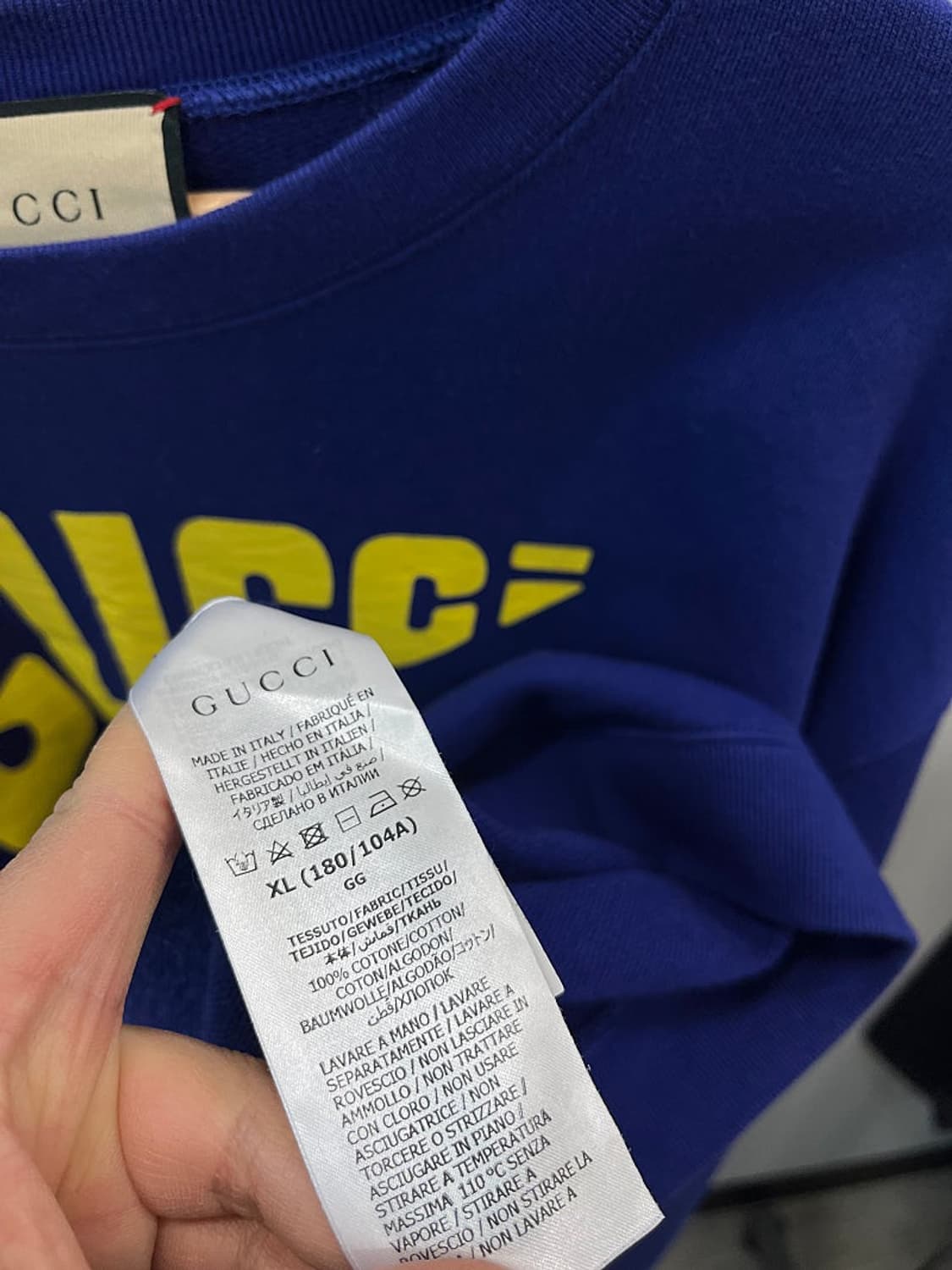 110) 구찌 레몬 맨투맨  상품이미지7