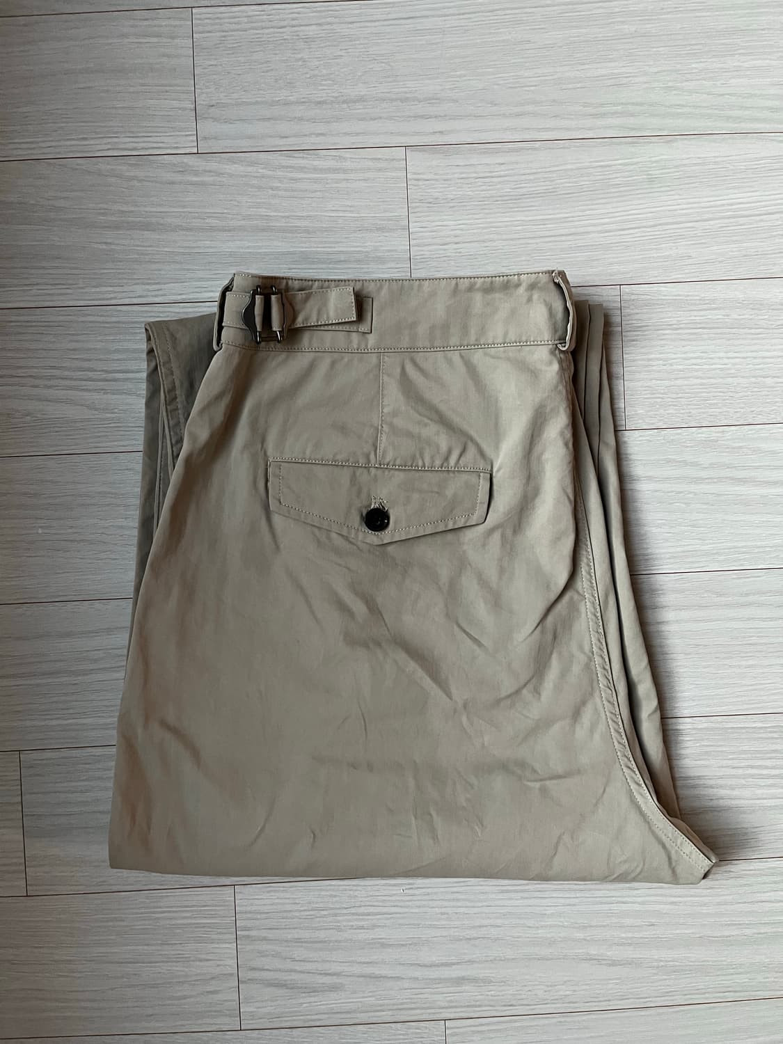 와이드 테이퍼드핏 치노팬츠 [베이지] 상품이미지1