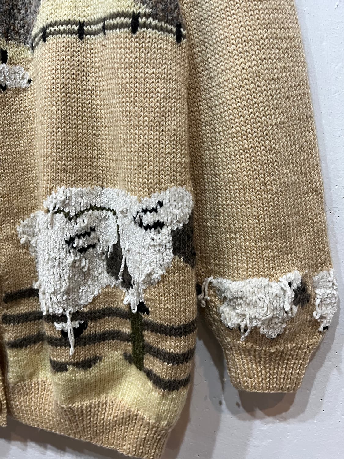 BONZ 뉴질랜드산 핸드메이드 퓨어울 가디건 상품이미지5