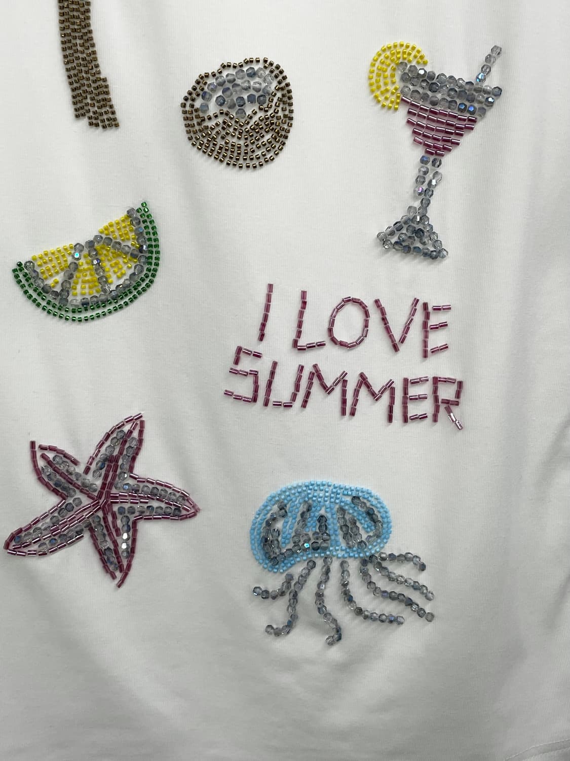 키치 비즈 썸머 티셔츠 상품이미지8