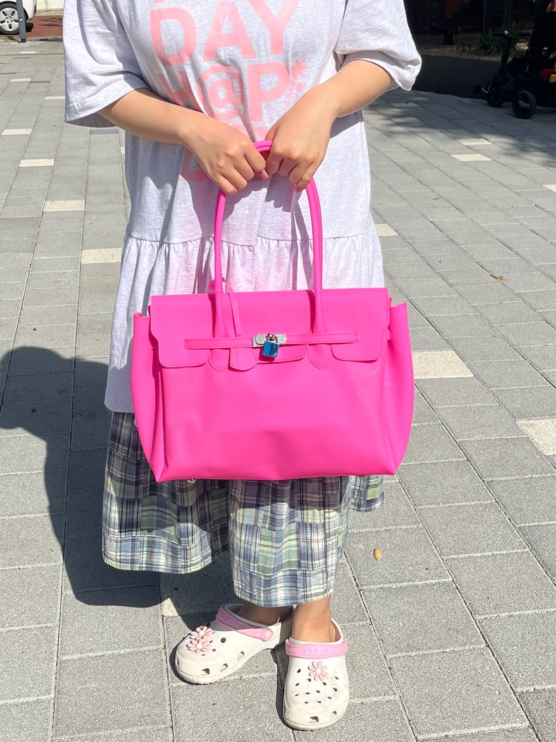 핫핑크 젤리버킨 🦄 상품이미지1
