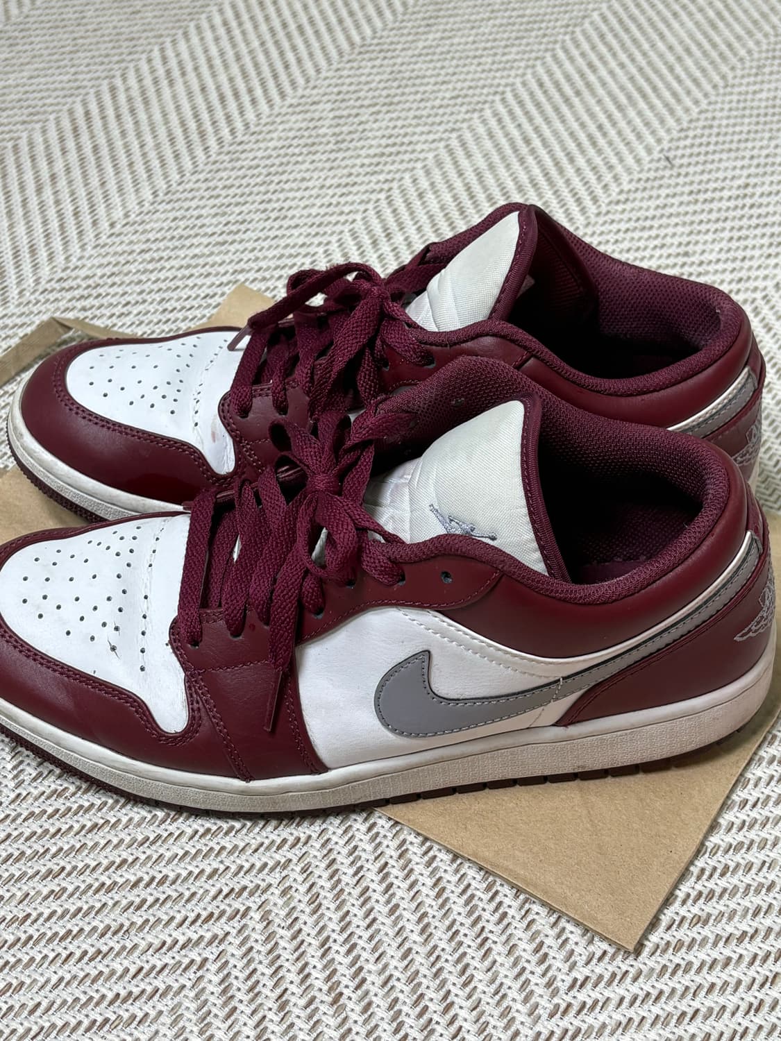 조던 1 로우 체리레드 275 상품이미지5