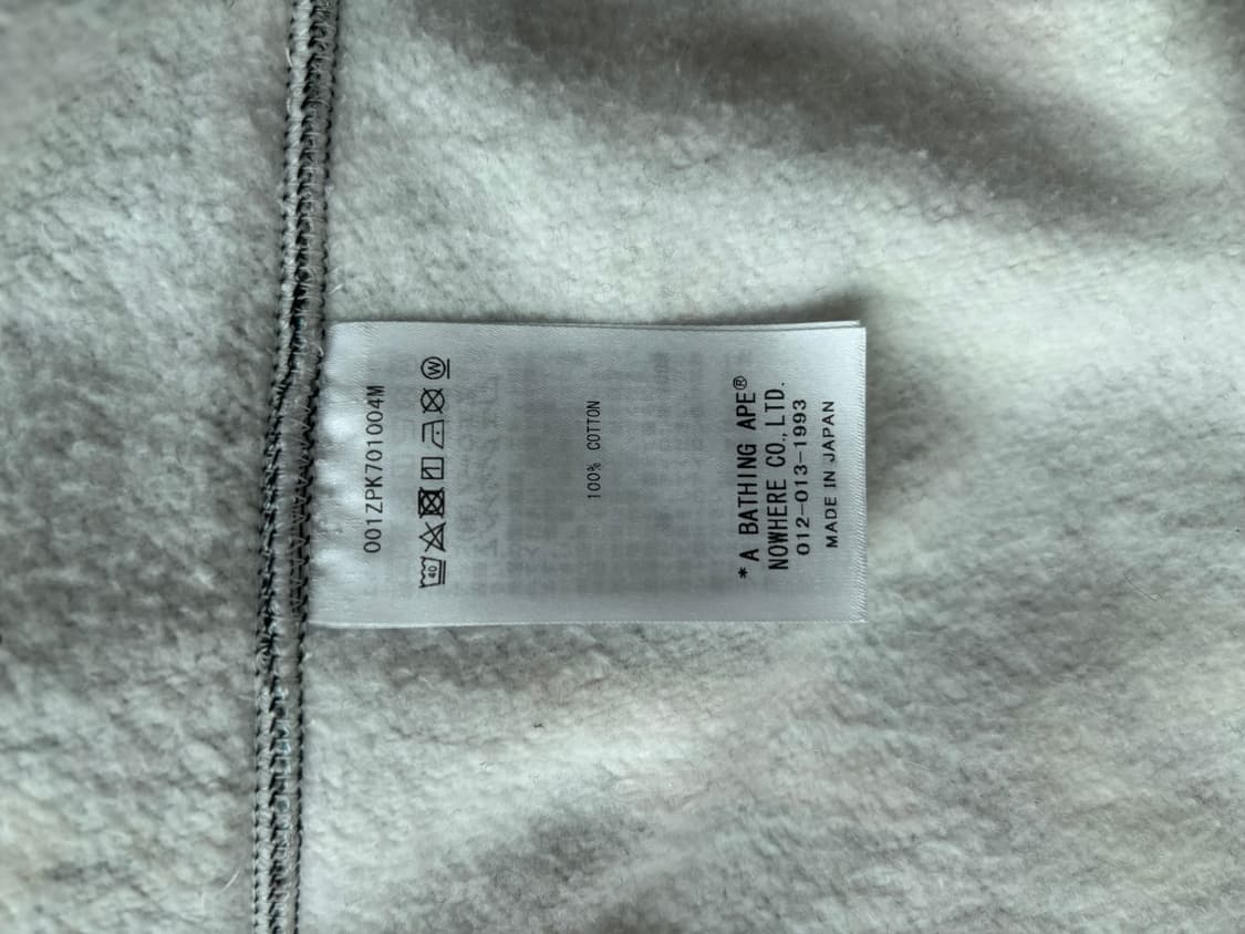 BAPE® LEGACY 후드집업 상품이미지5