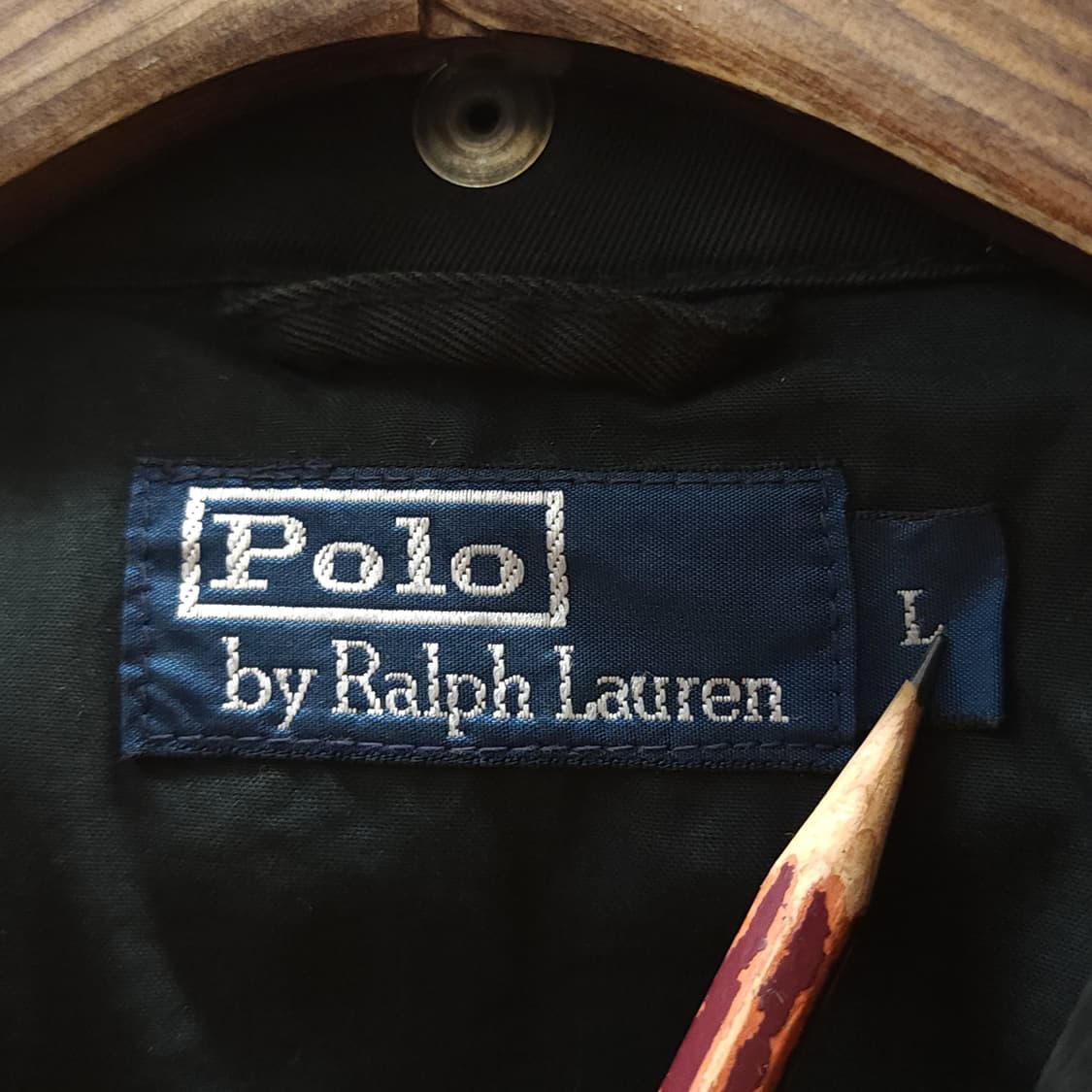 폴로 밀리터리 필드자켓 블랙 바이커 자켓 L 상품이미지8