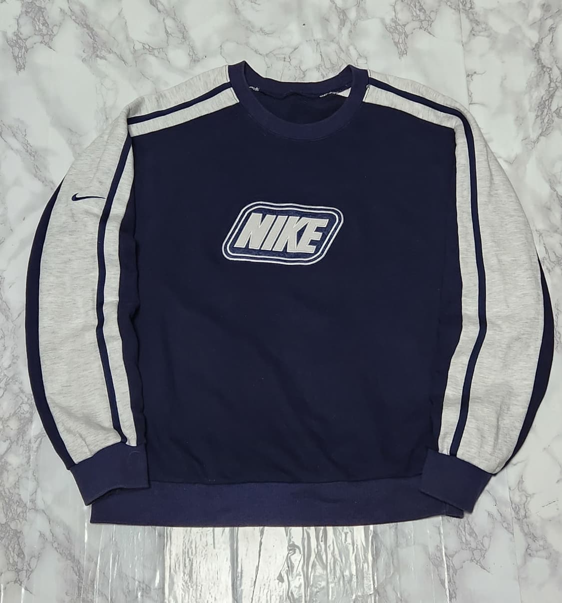 L 나이키 90s 빅로고 올드스쿨 오버핏 맨투맨 상품이미지2