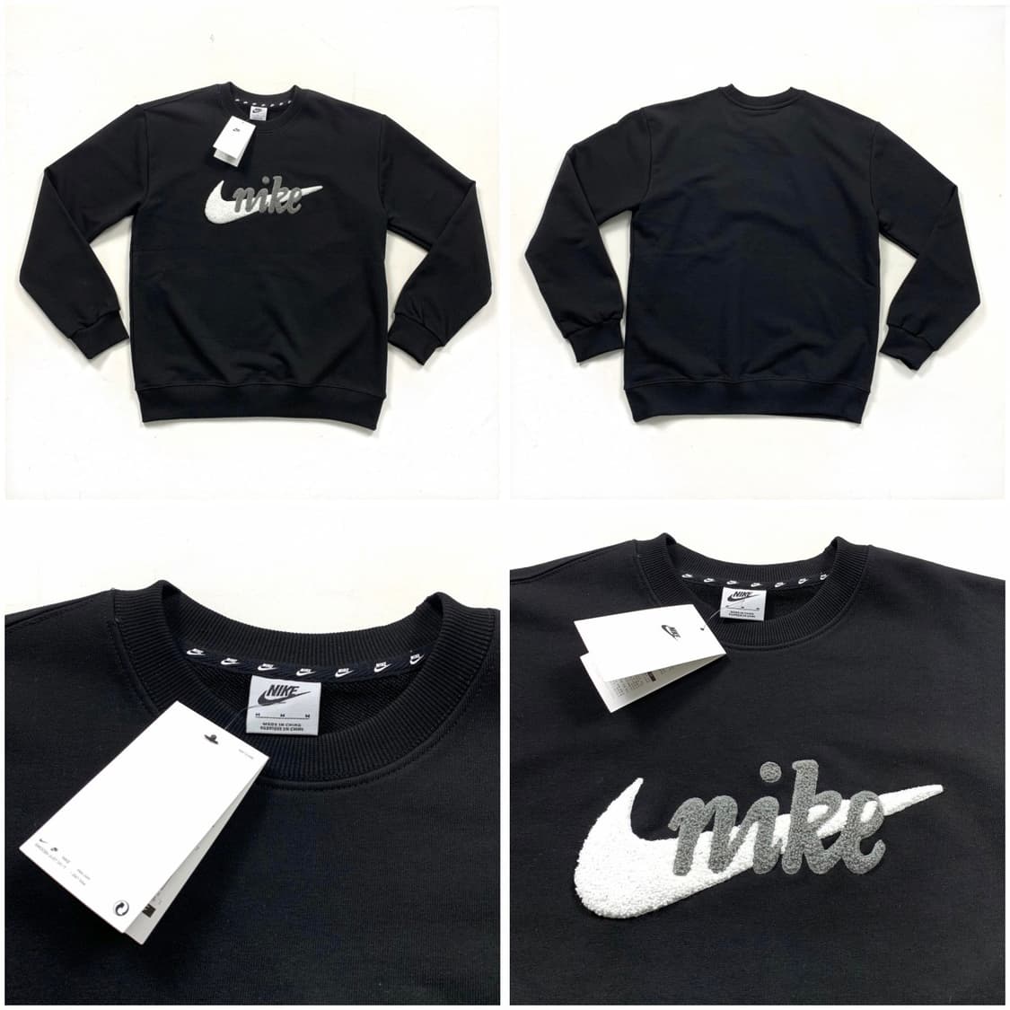 나이키 스우시 자수 맨투맨 트레이닝 세트 상품이미지1