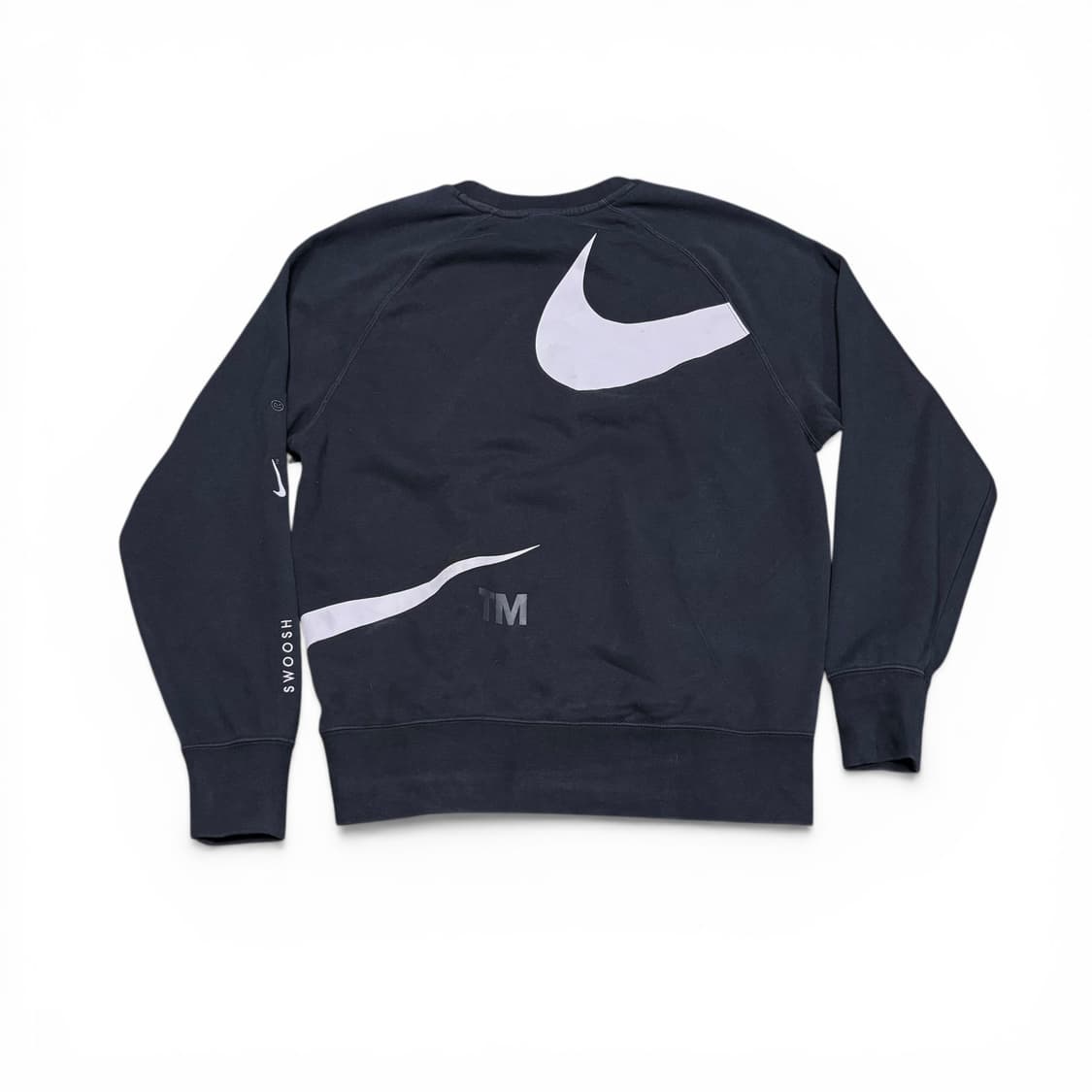 L 나이키 블랙 빅스우시 맨투맨 상품이미지2