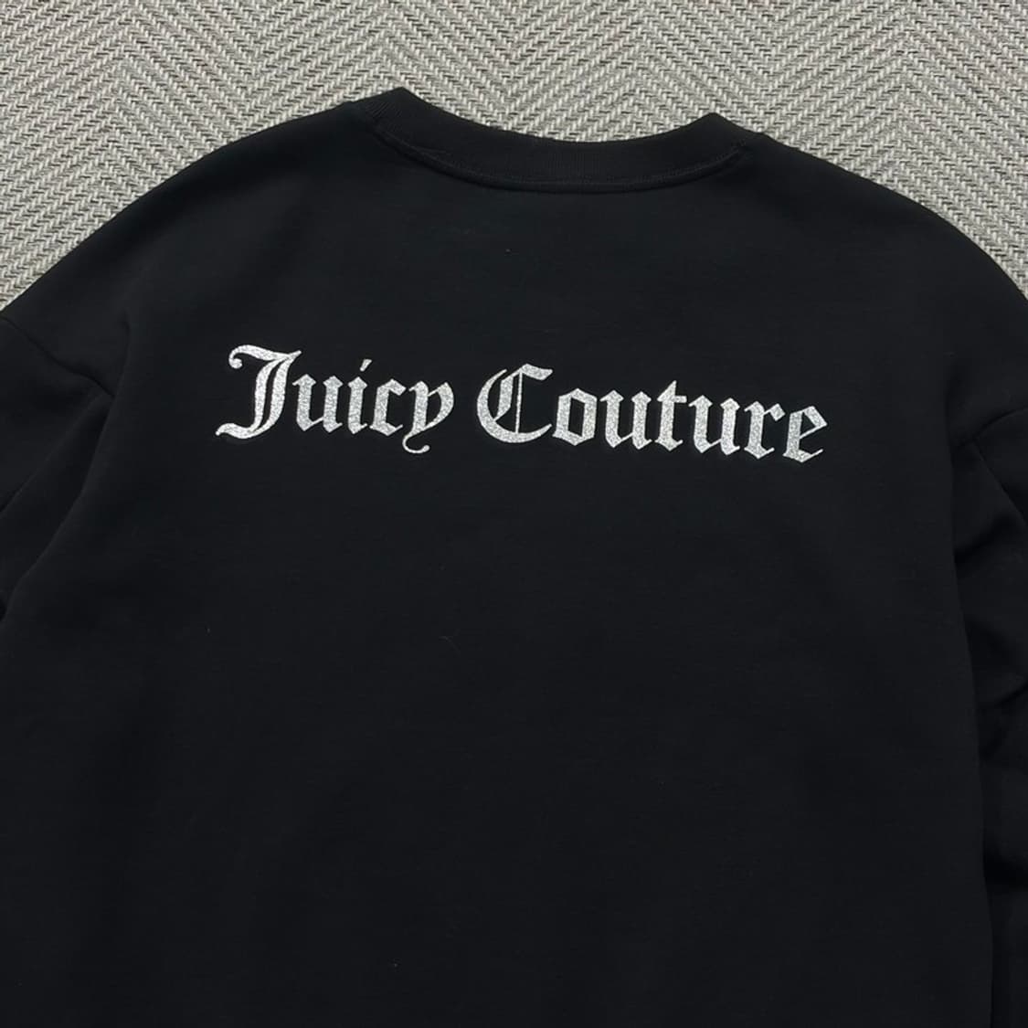 쥬시꾸뛰르 글리터 로고 맨투맨 v2173 상품이미지4