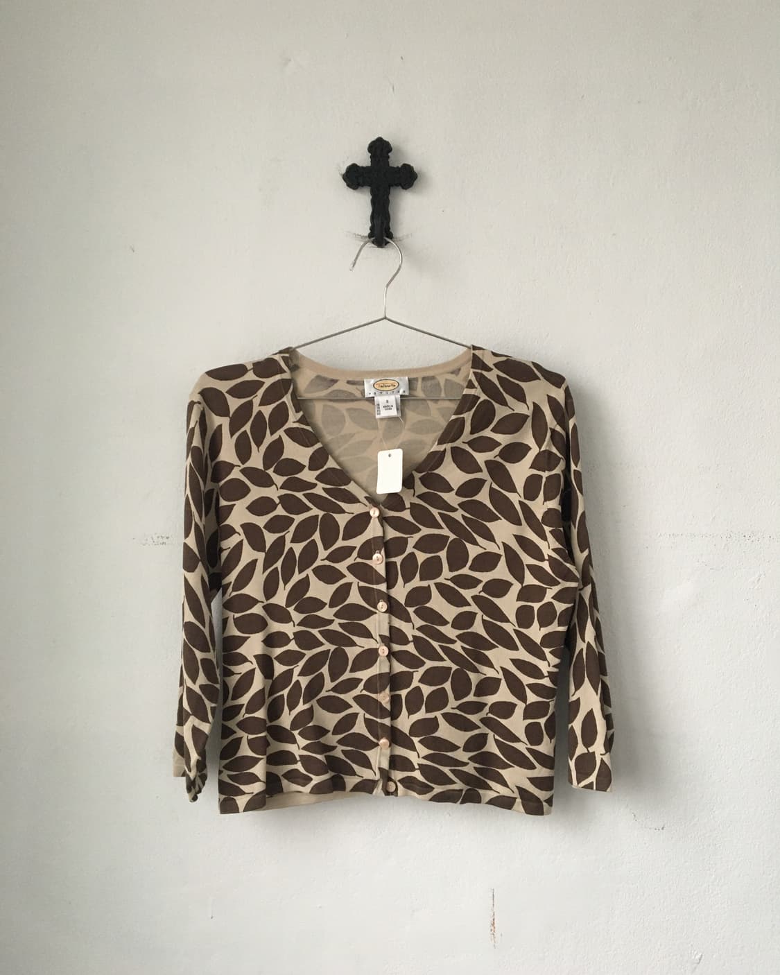 Pattern knit cardigan 상품이미지2