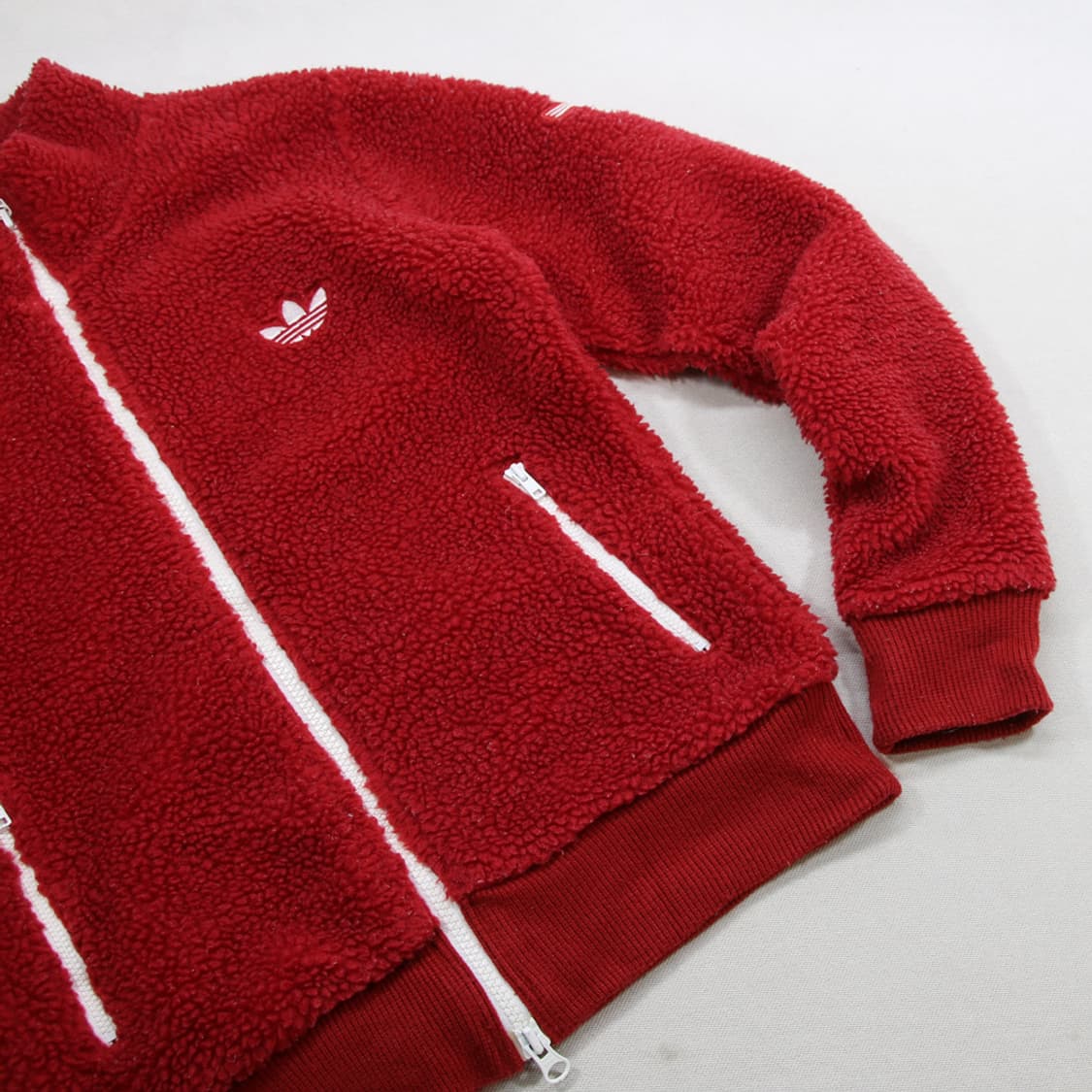 아디다스 양털 후리스 자켓 (여성용 S) 상품이미지7