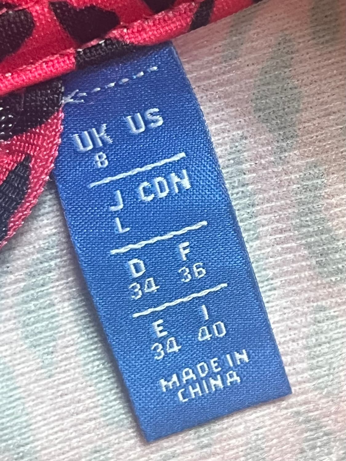 아디다스 빈티지 파이어버드 핑크 레오파드 핑크 호피 갸루 져지 집업 상품이미지3