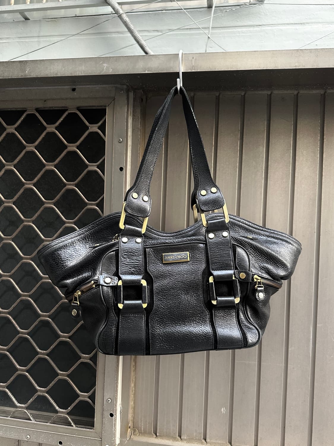 Jimmy Choo old vintage leather bag 상품이미지2