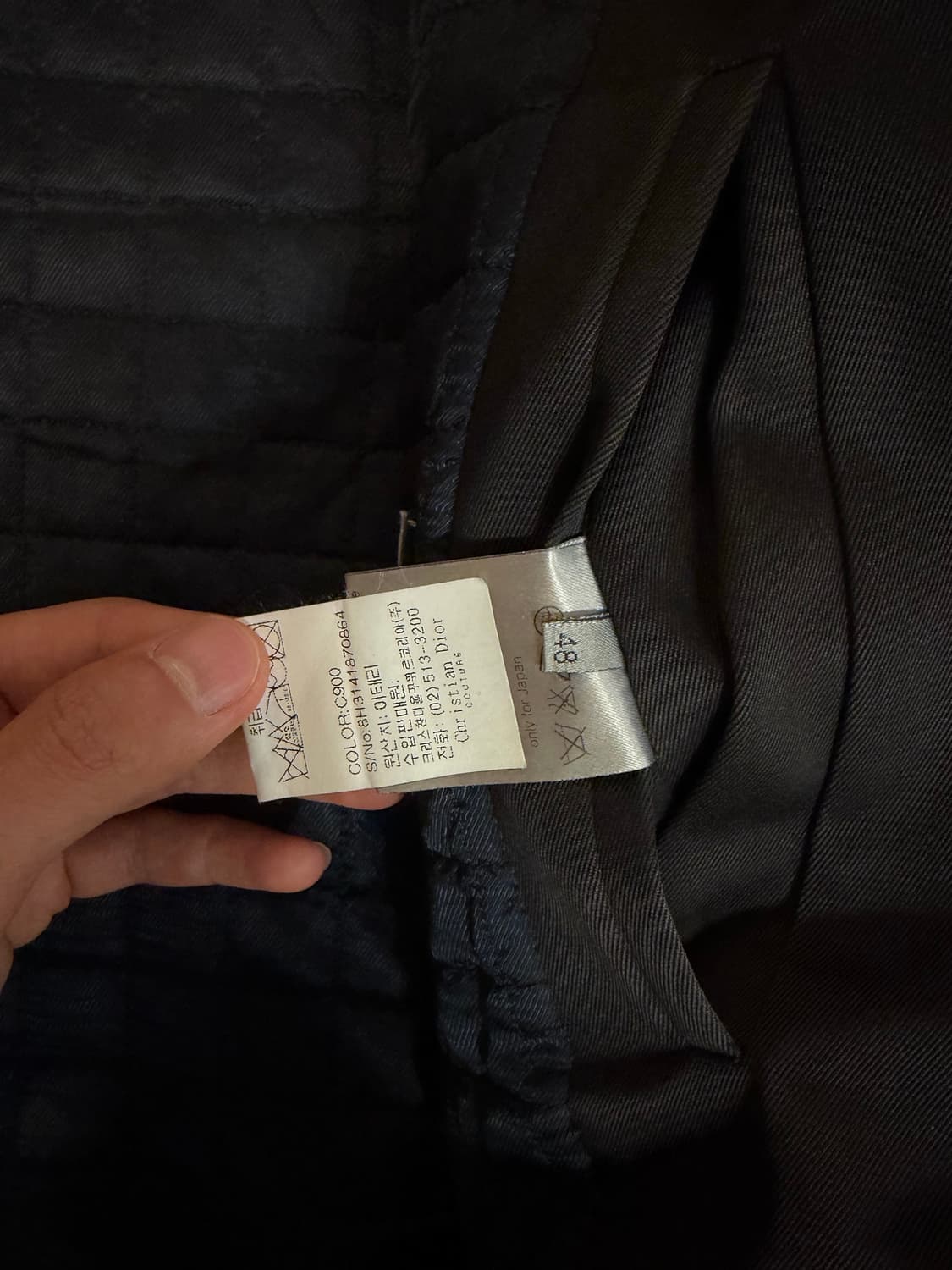 디올옴므 aw08 봄버 자켓 상품이미지7