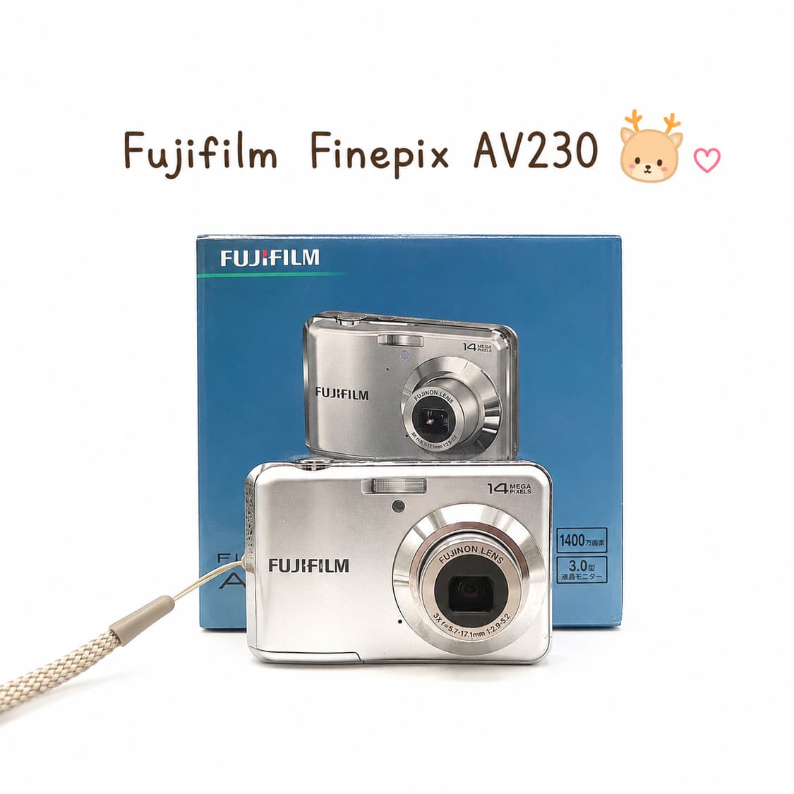 한글지원🤍후지필름 FinePix AV230 실버 ✨ 상품이미지1