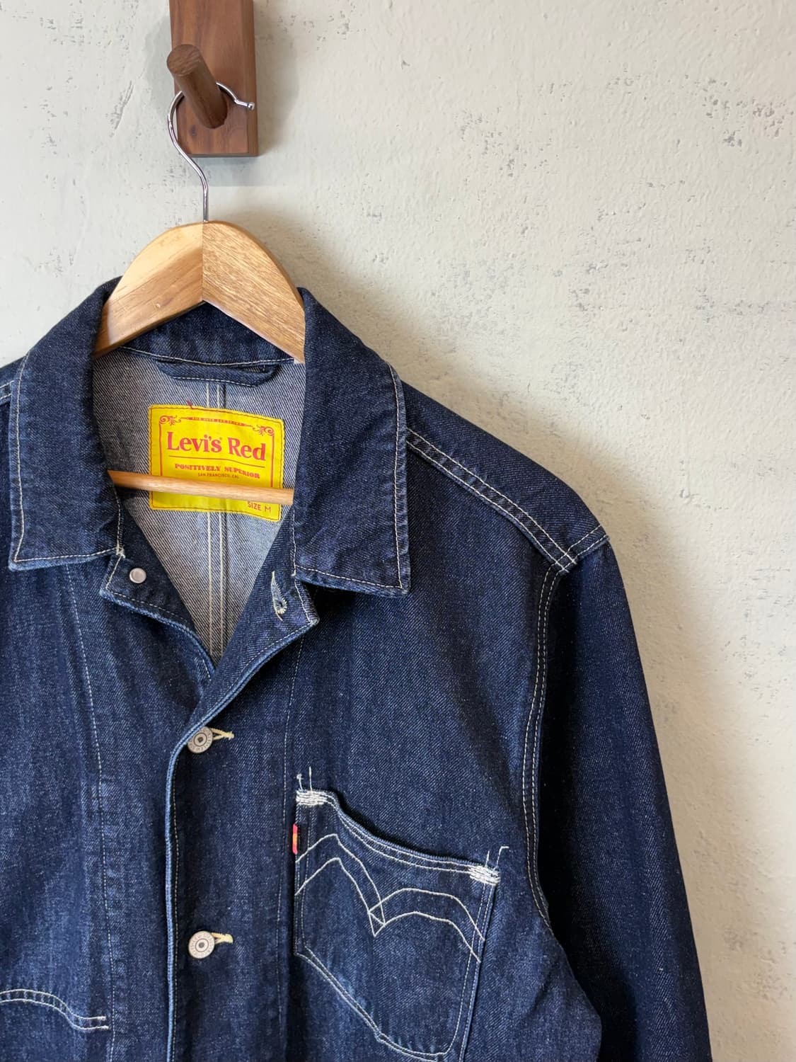 리바이스 00s 빈티지 엔지니어드 데님 커버올 자켓 상품이미지7