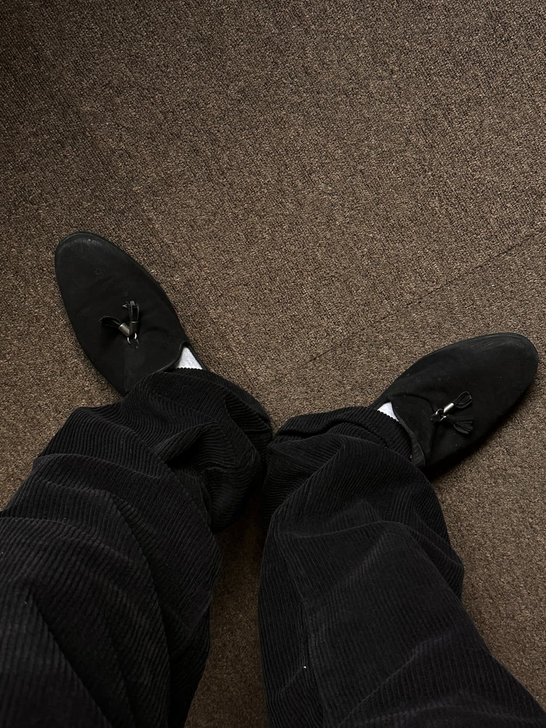 RealThings 코듀로이 테이퍼드 트라우저 상품이미지2