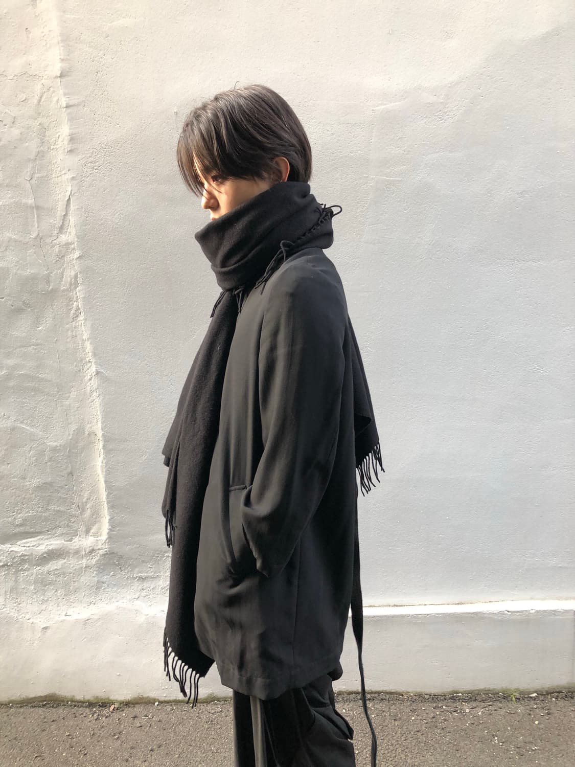 이탈리아 램스 울 100% 오버 스카프 상품이미지10