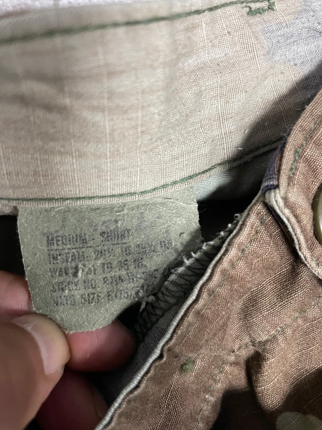 U.S ARMY WOODLAND BDU PANTS 상품이미지6