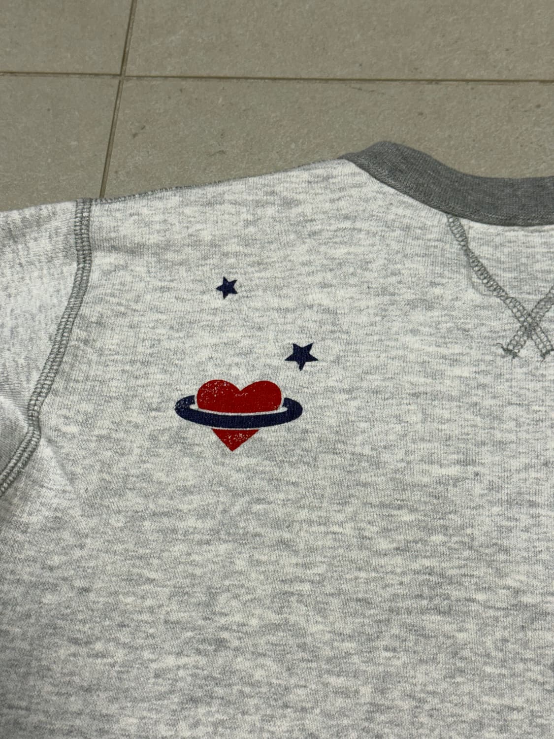 히스테릭 글래머 행복이란 아카이브 맨투맨 스웨터 상품이미지5