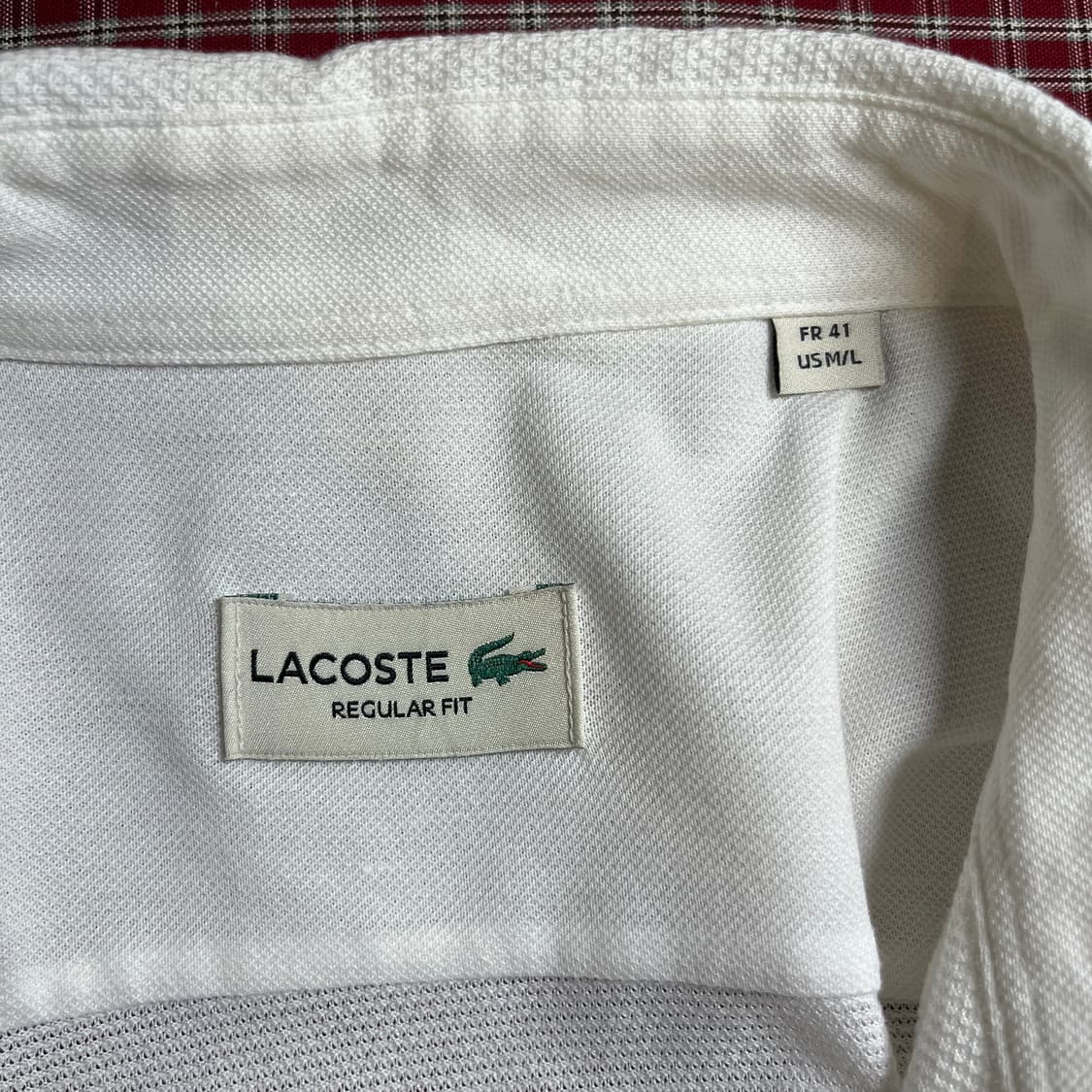 라코스테 화이트 셔츠 상품이미지5