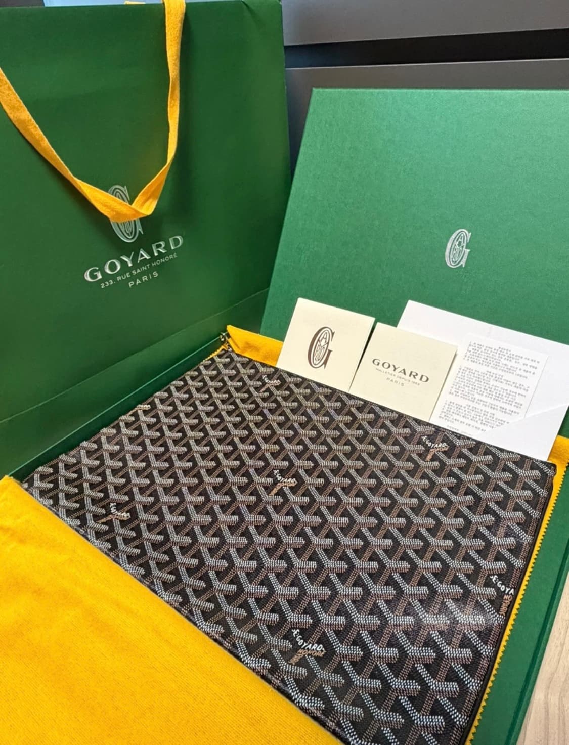 고야드 세나 클러치 MGM 상품이미지1