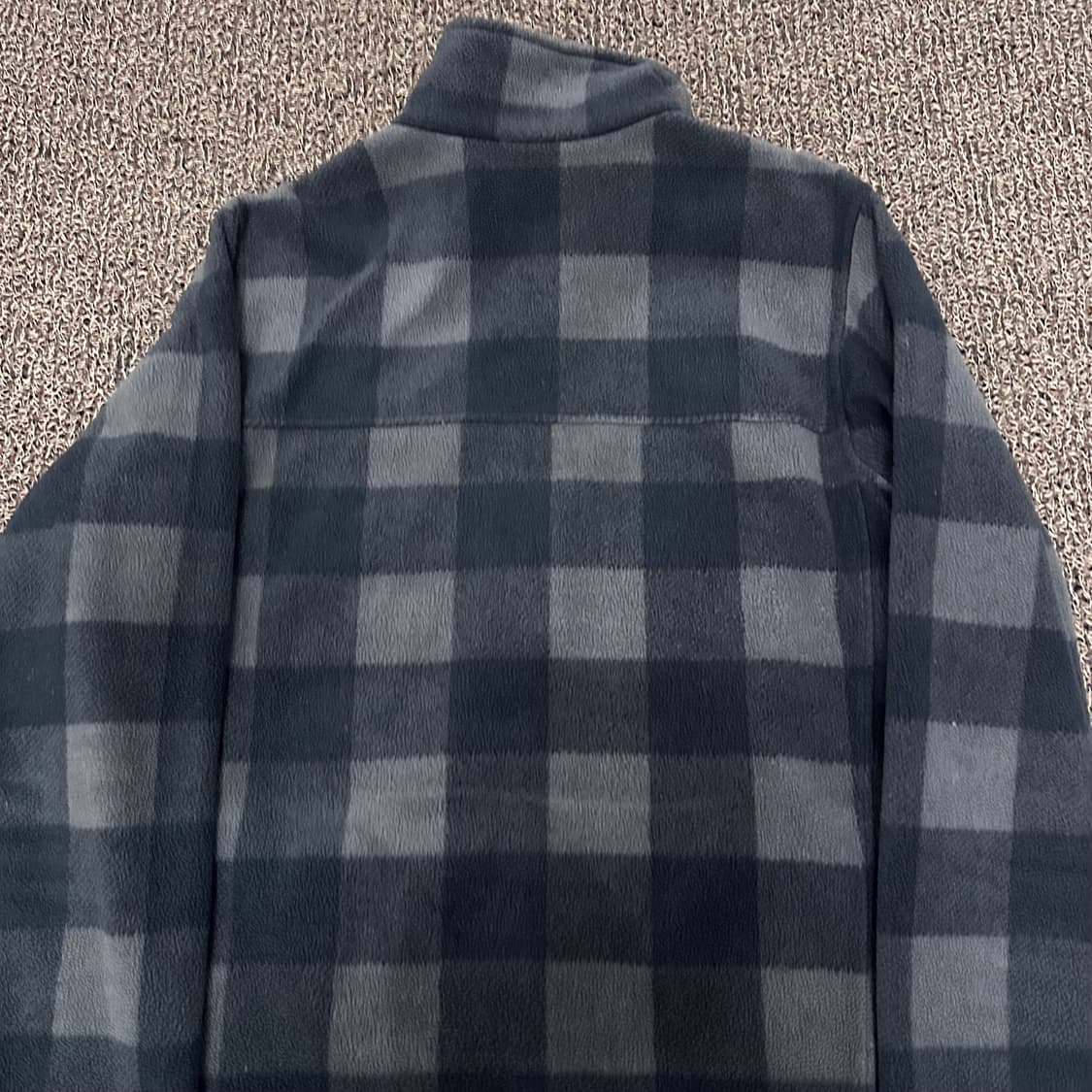 컬럼비아 체크 패턴 후리스 자켓 105(XL) 상품이미지5