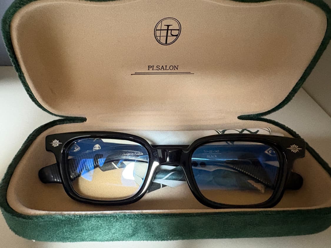 pisalon infer 44 블랙 안경 판매합니다. 상품이미지3