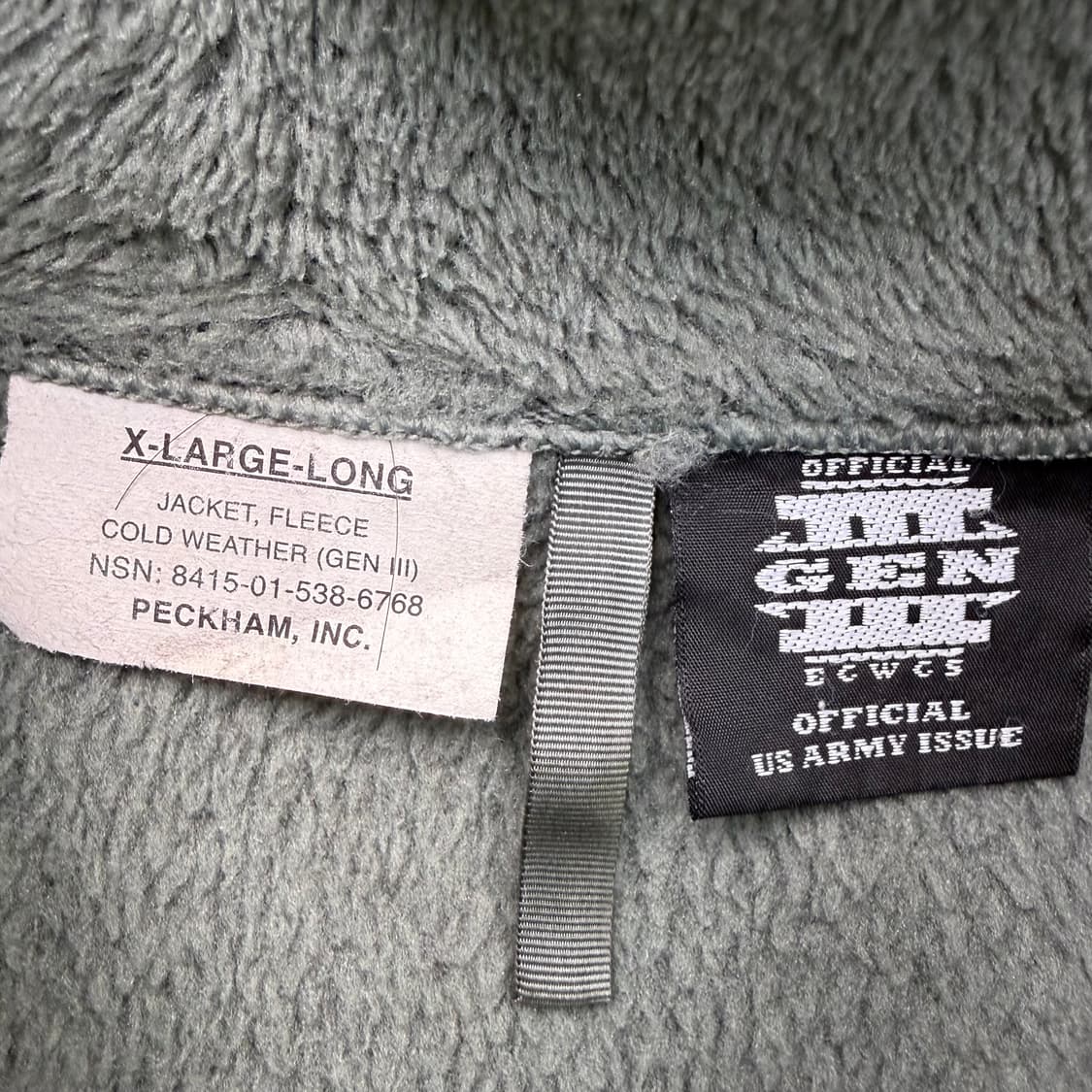 Gen3 젠3 미군 플리스 자켓 XL 상품이미지7