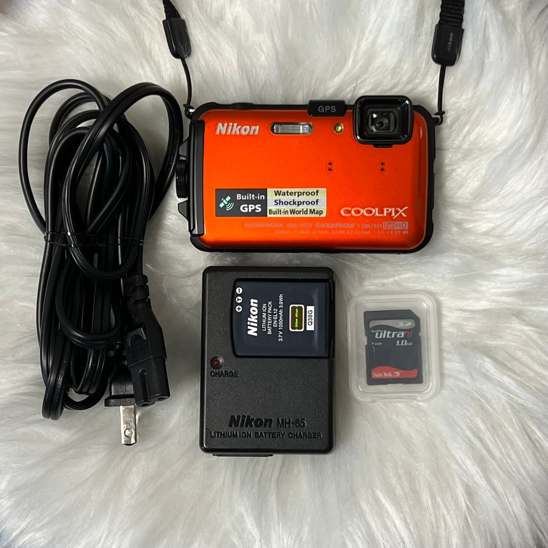 *희귀/미품* Nikon coolpix aw100 디카 상품이미지6