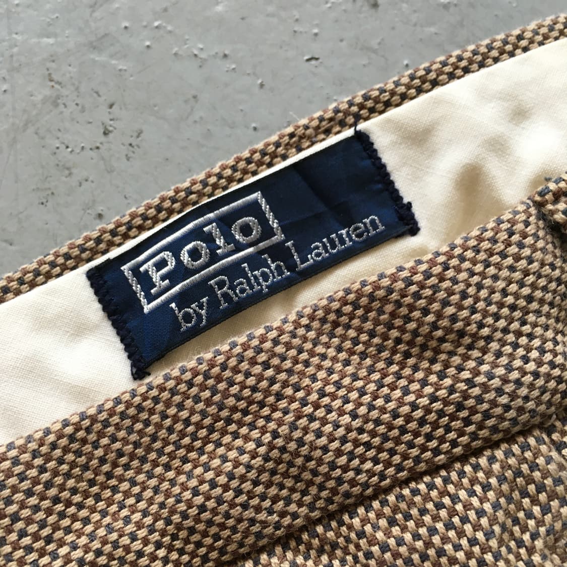 1990‘s Polo Basket Weave Cotton Two Tuck 상품이미지6
