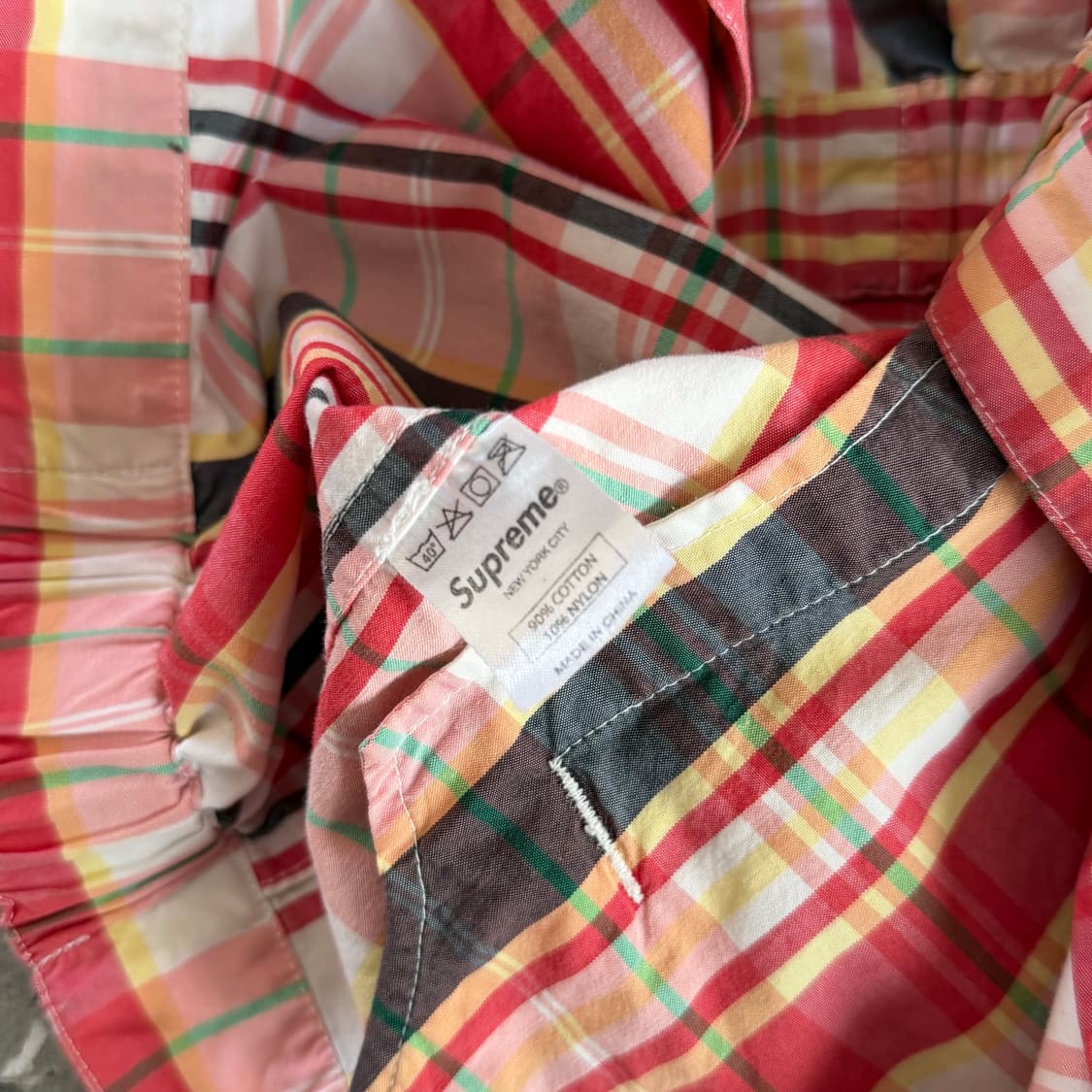 슈프림 체크 스윙탑 자켓 08ss 상품이미지10