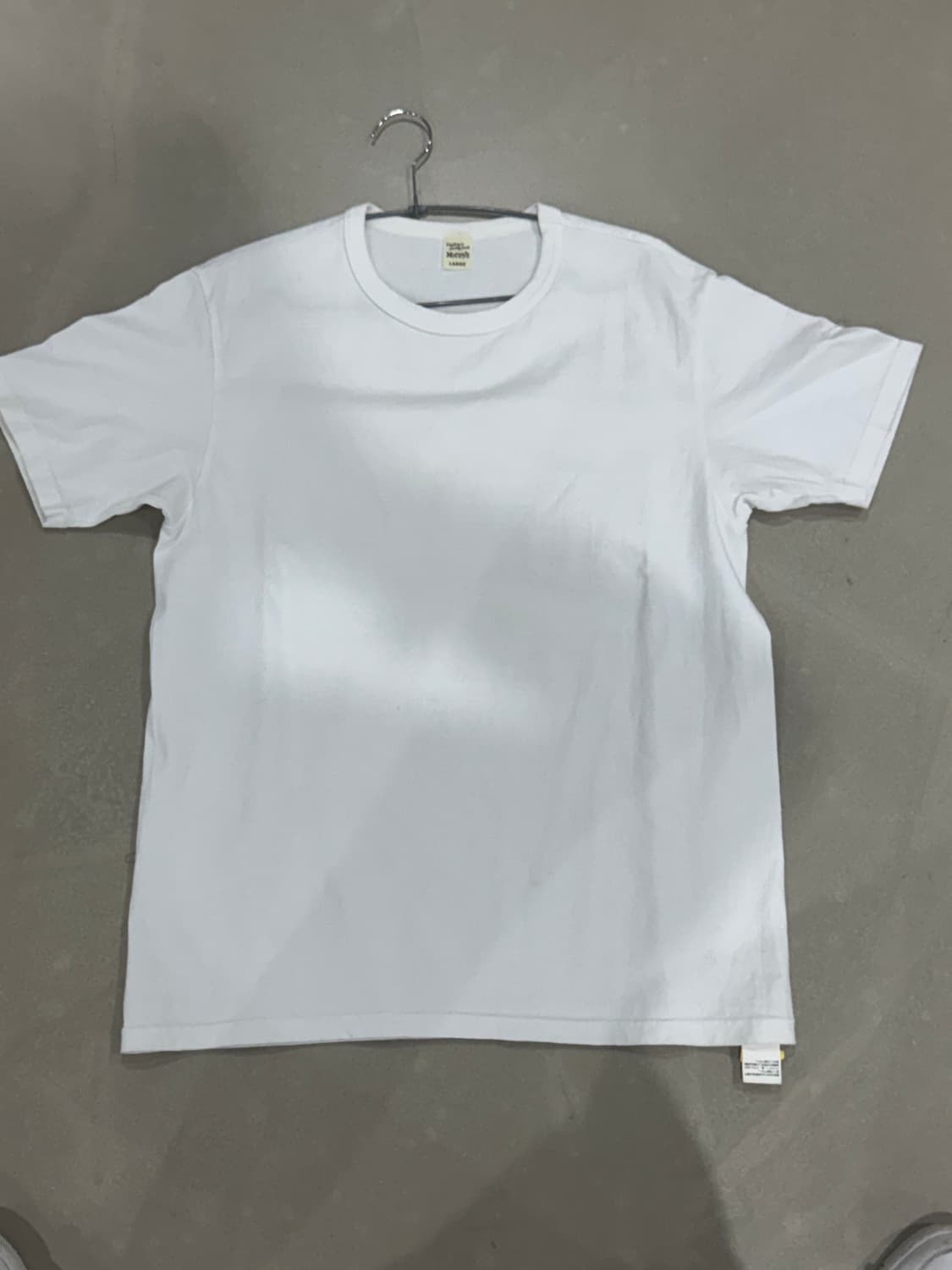 리얼맥코이 반팔 흰색 상품이미지1