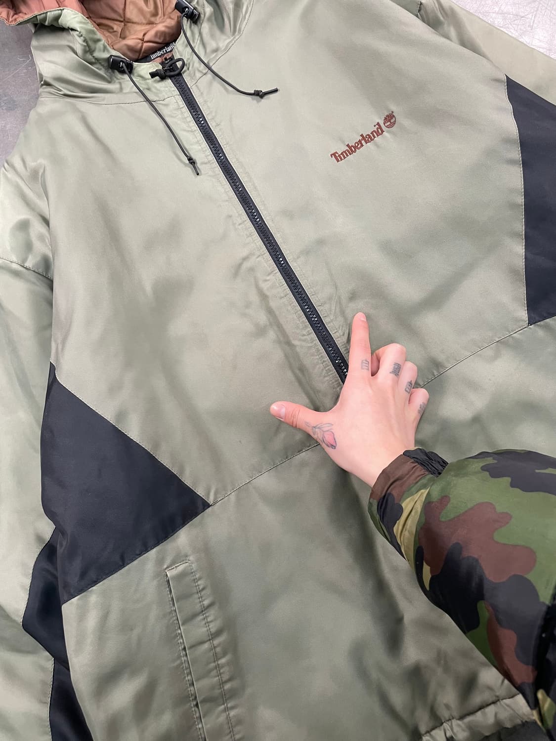팀버랜드 퀼팅 바람막이 상품이미지6