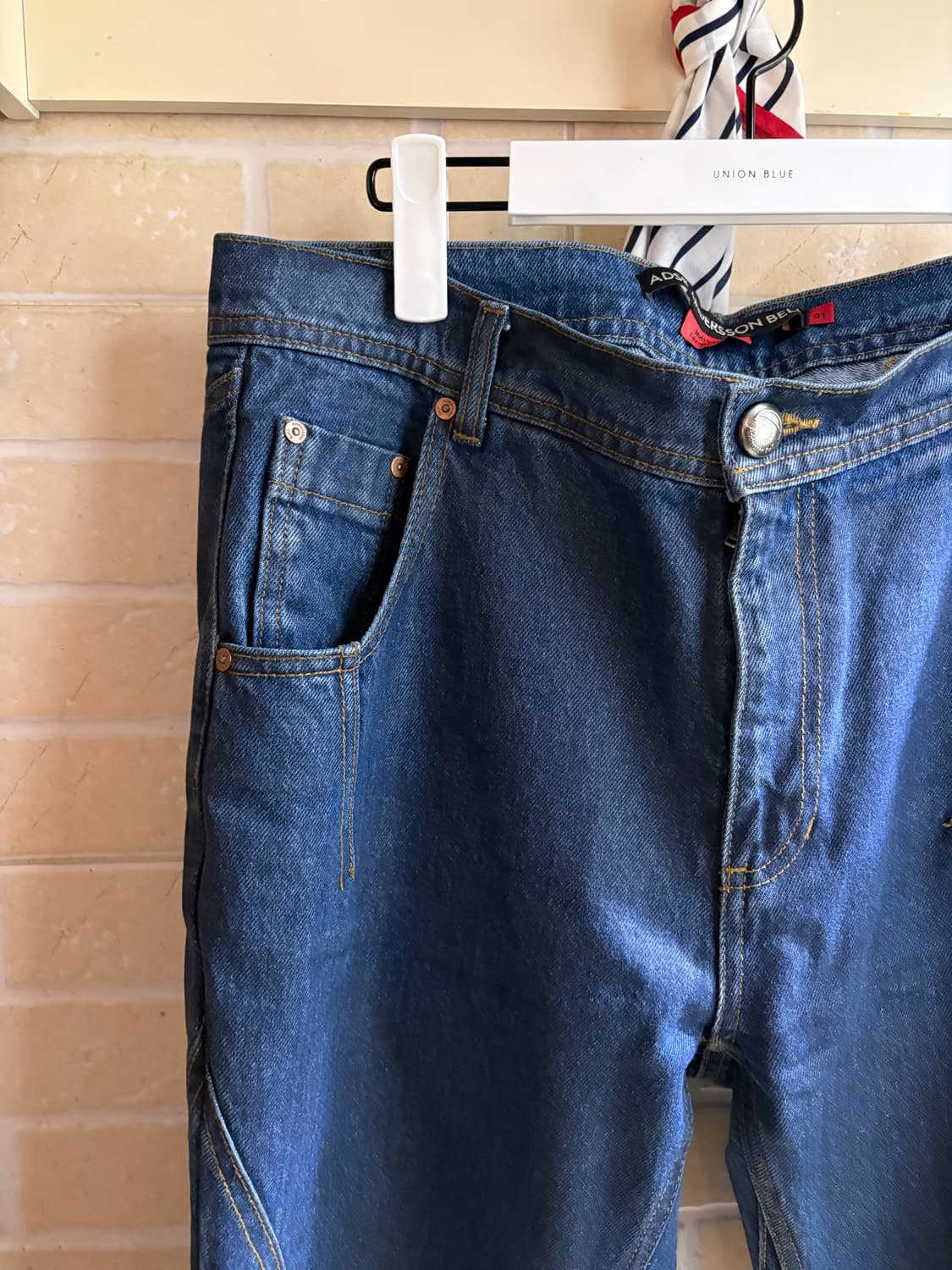 앤더슨벨 - 코티드 청바지 플레어핏 31 상품이미지6