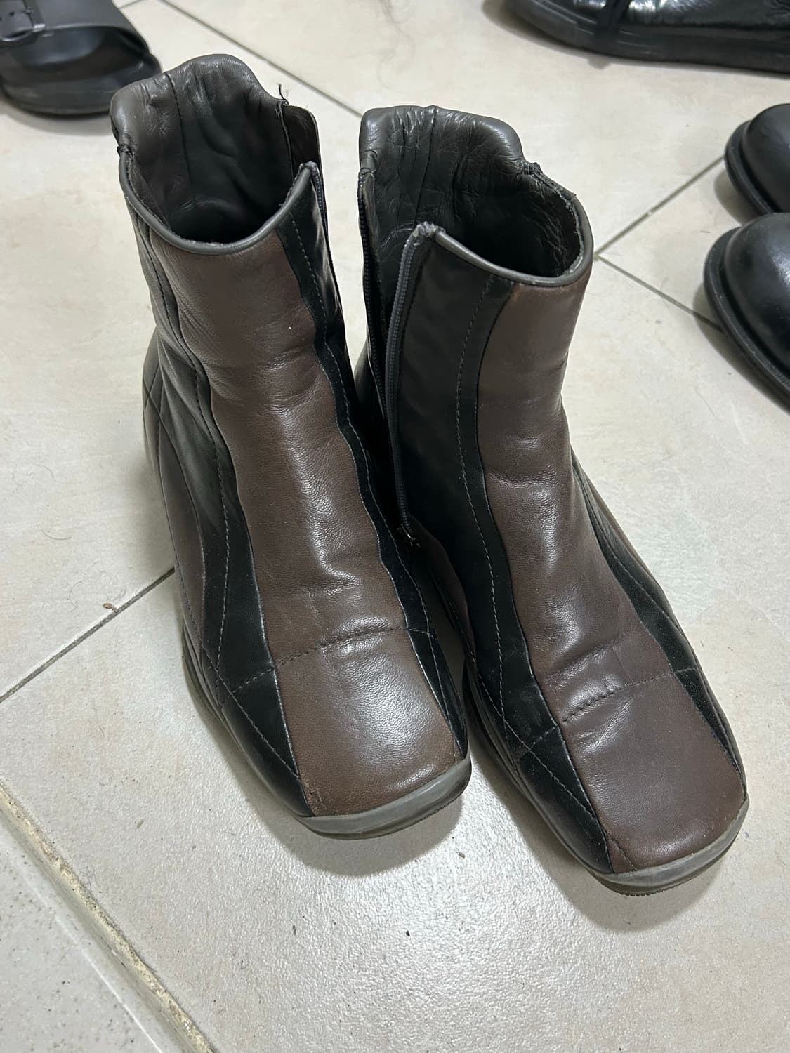 프라다 투톤 스포츠 부츠 225 상품이미지1