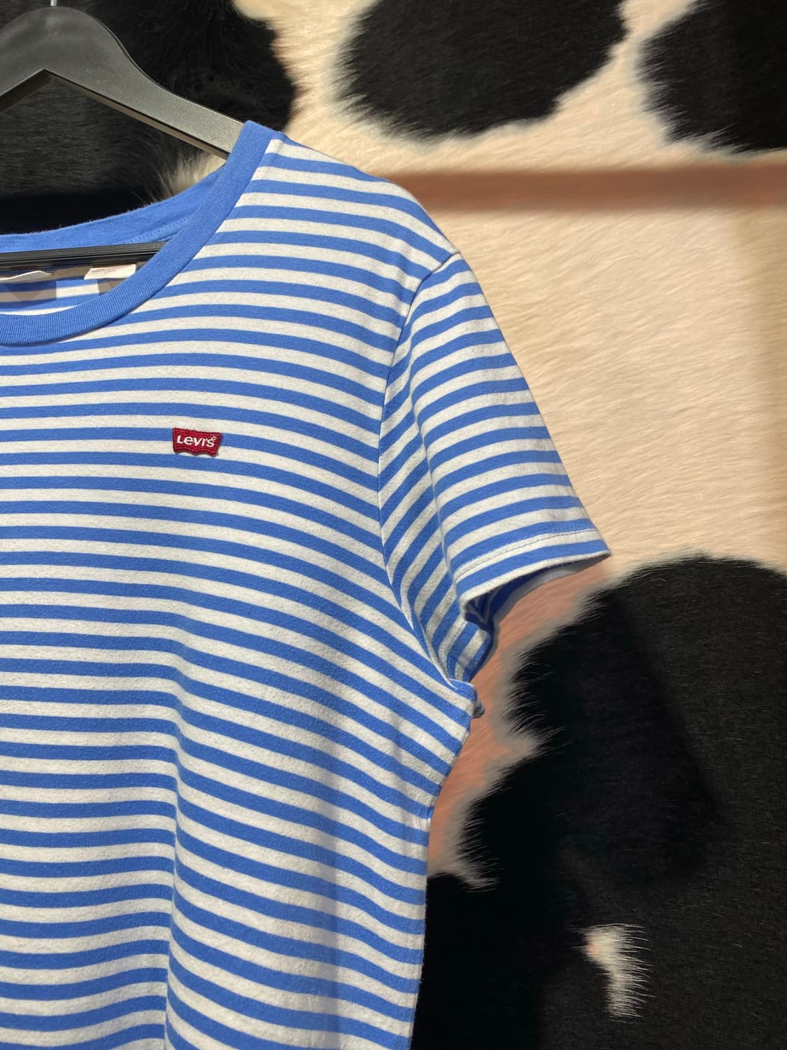 Levi’s 스포티 스카이블루 스트라이프 반팔 티셔츠 상품이미지4