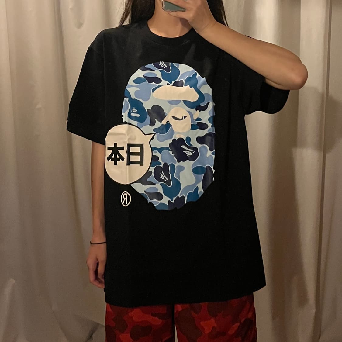베이프 BAPE 빅에이프 반팔티셔츠 상품이미지3