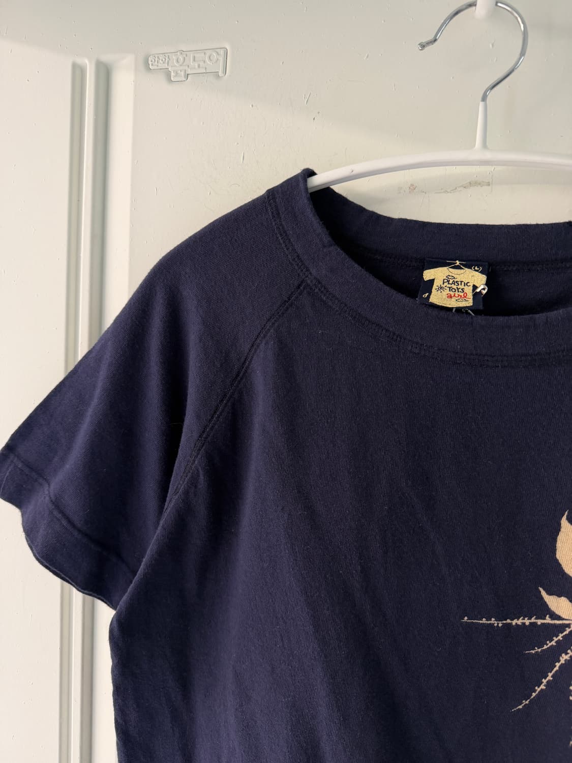 일본빈티지 플라워 스웻반팔 상품이미지2