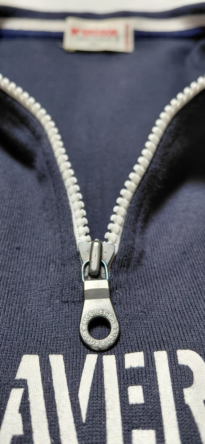 맥그리거(McGREGOR) 빈티지 반집업 카라 티셔츠 (L) 상품이미지4