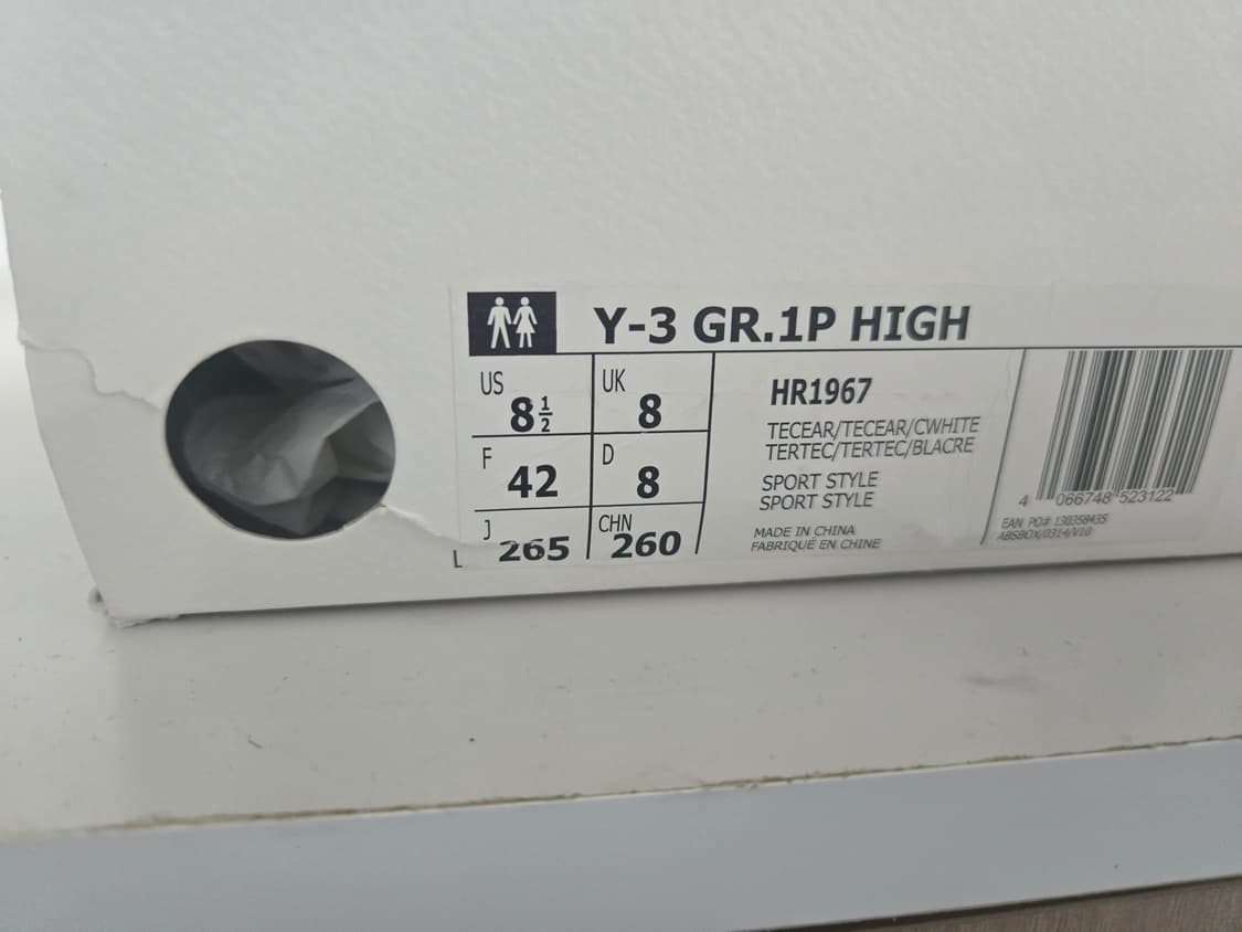 Y3 GR.1P 하이 270 상품이미지2