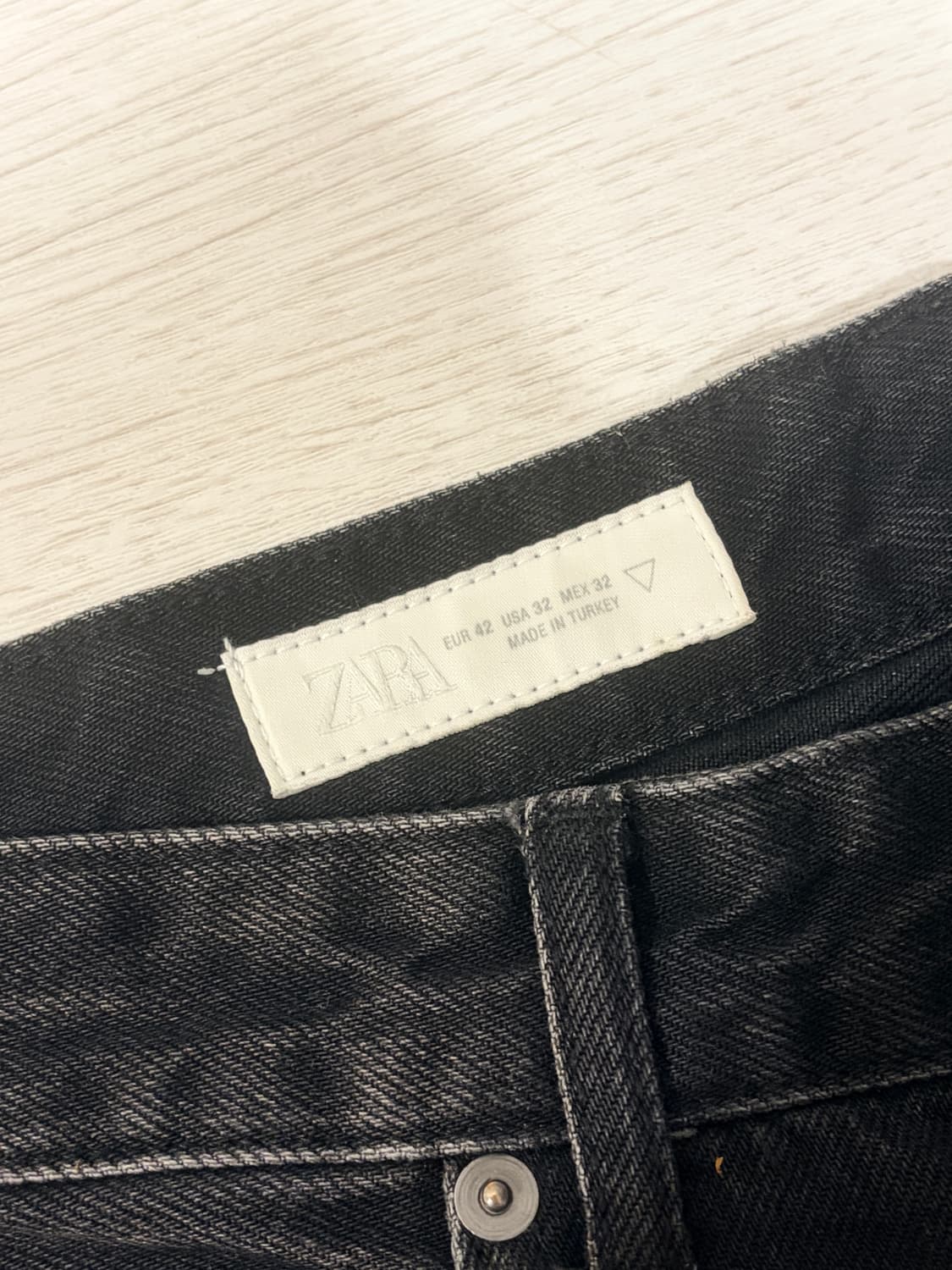 자라 jeans 배기 와이드 핏 32inch 상품이미지4