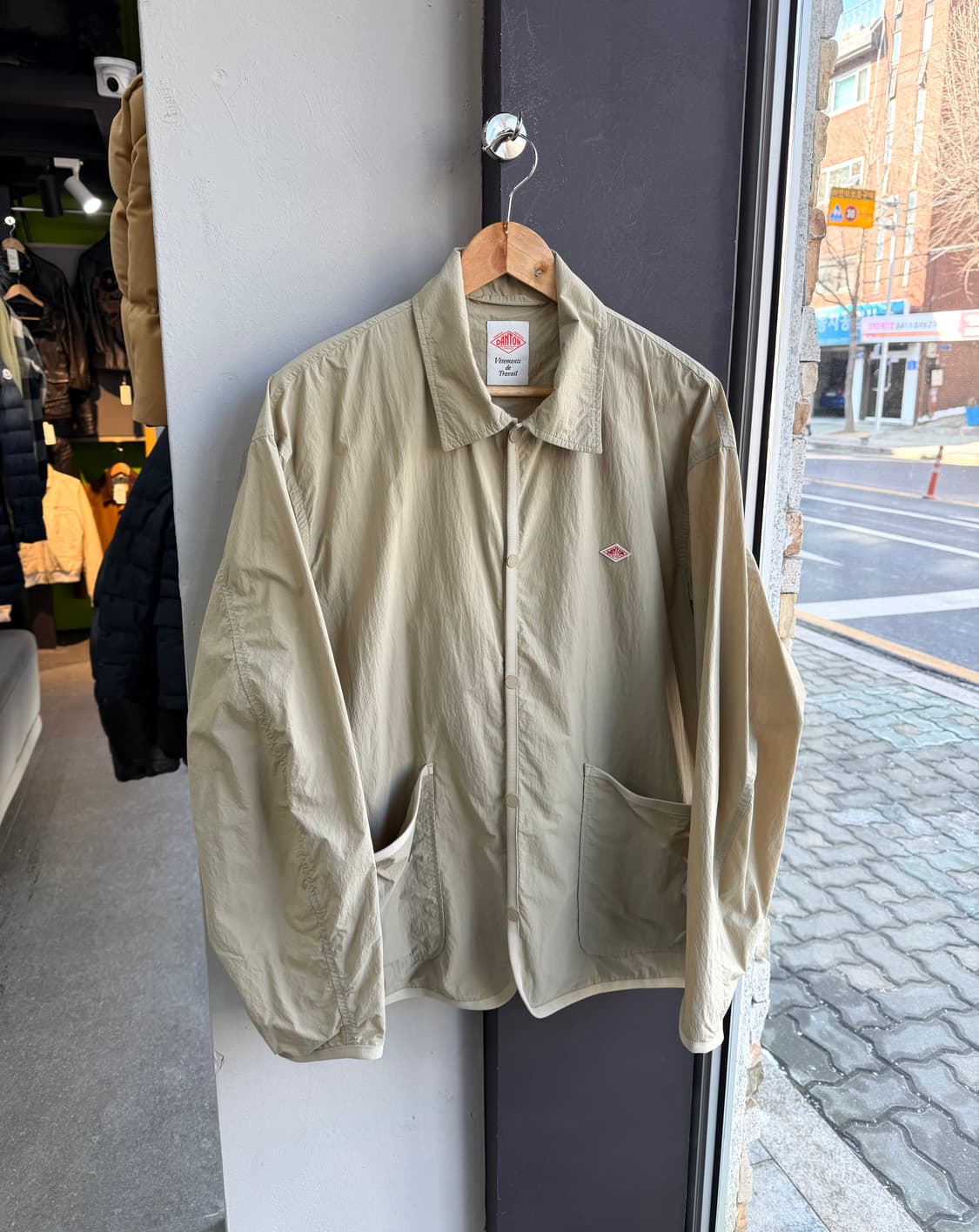 105/ 단톤 23SS 나일론 터서 자켓 상품이미지3