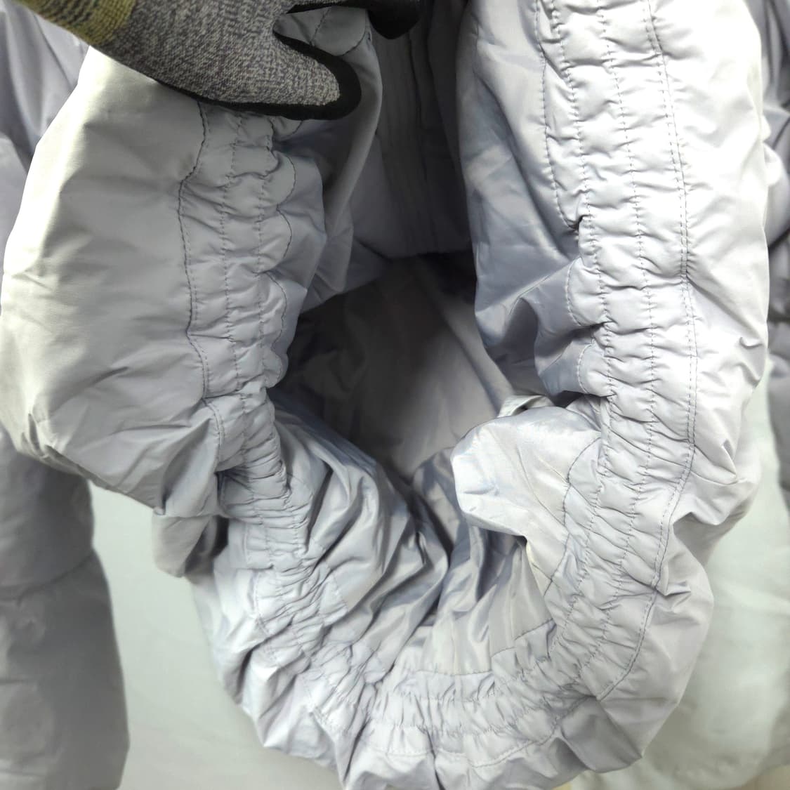 55(126) 언밸런스 푸퍼 숏패딩 상품이미지3