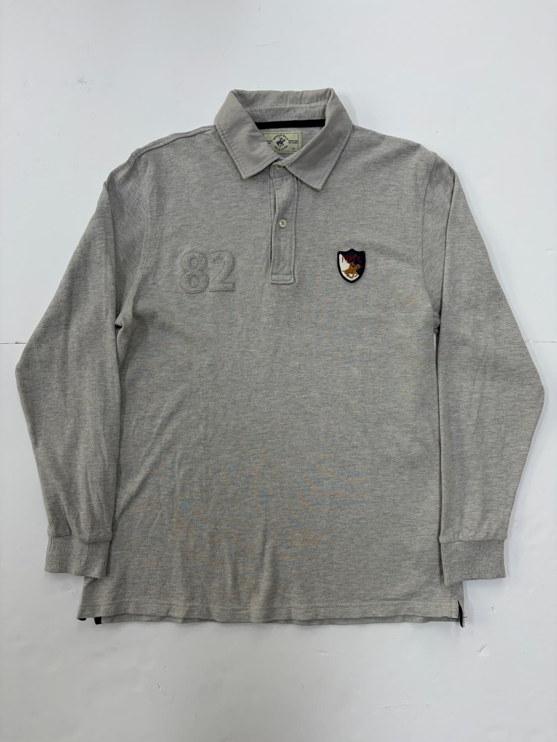 베버리힐즈 폴로클럽 롱슬리브 카라티 상품이미지1