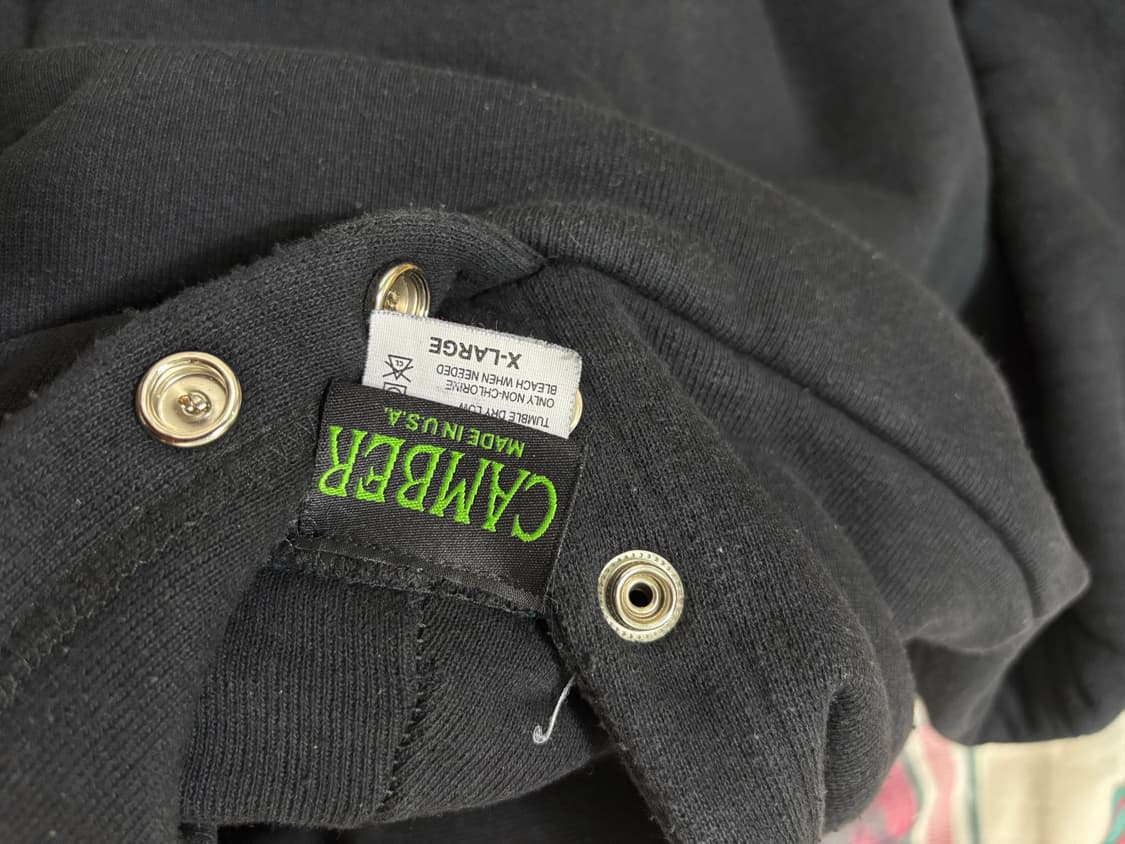 vintage camber 캠버 더블페이스 후드 상품이미지5